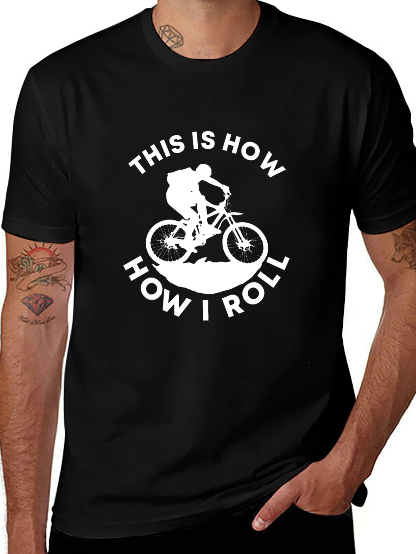 This Is How I Roll Biking T-Shirt