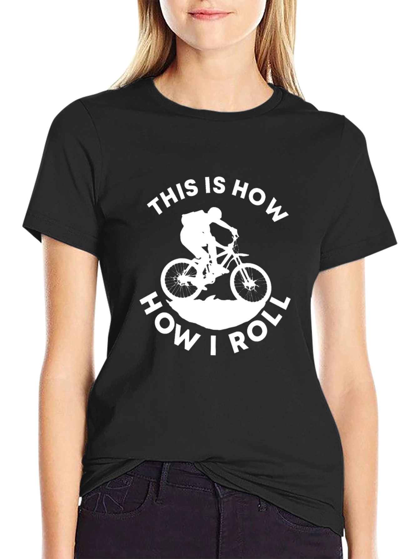 This Is How I Roll Biking T-Shirt