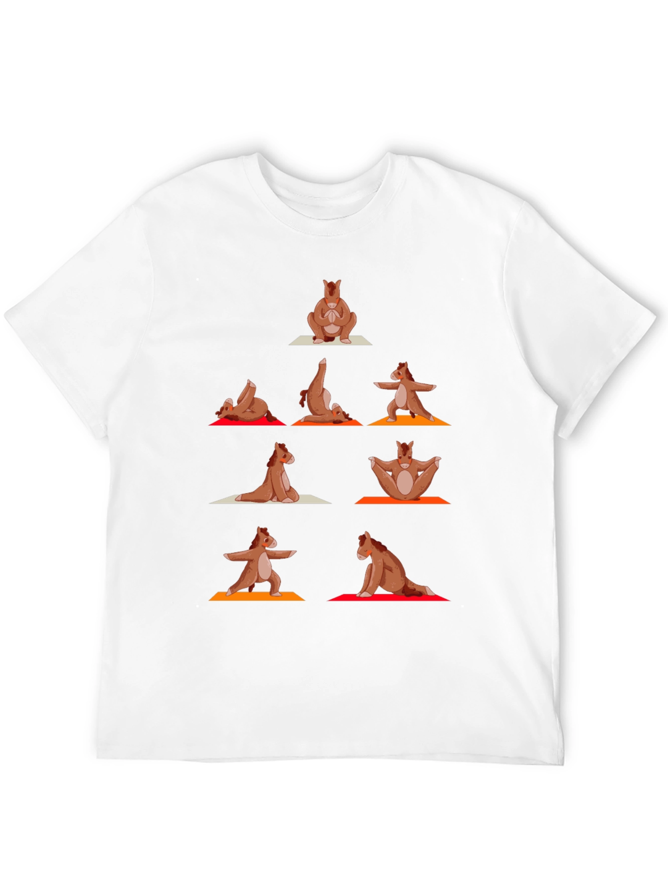 Yoga Horse Graphic Tee