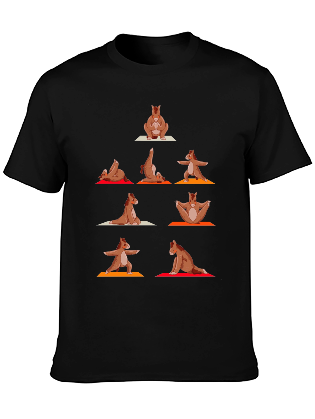 Yoga Horse Graphic Tee