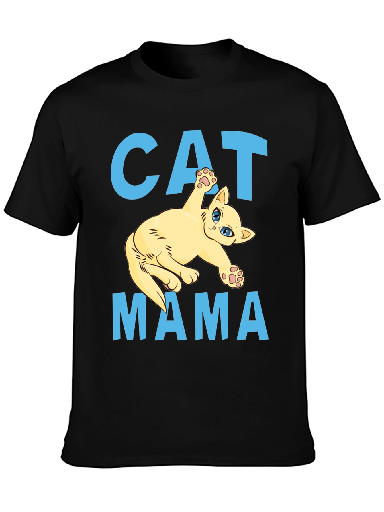 Cat Mama Graphic T-Shirt