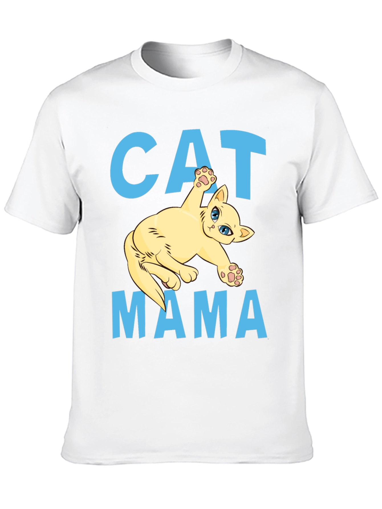Cat Mama Graphic T-Shirt