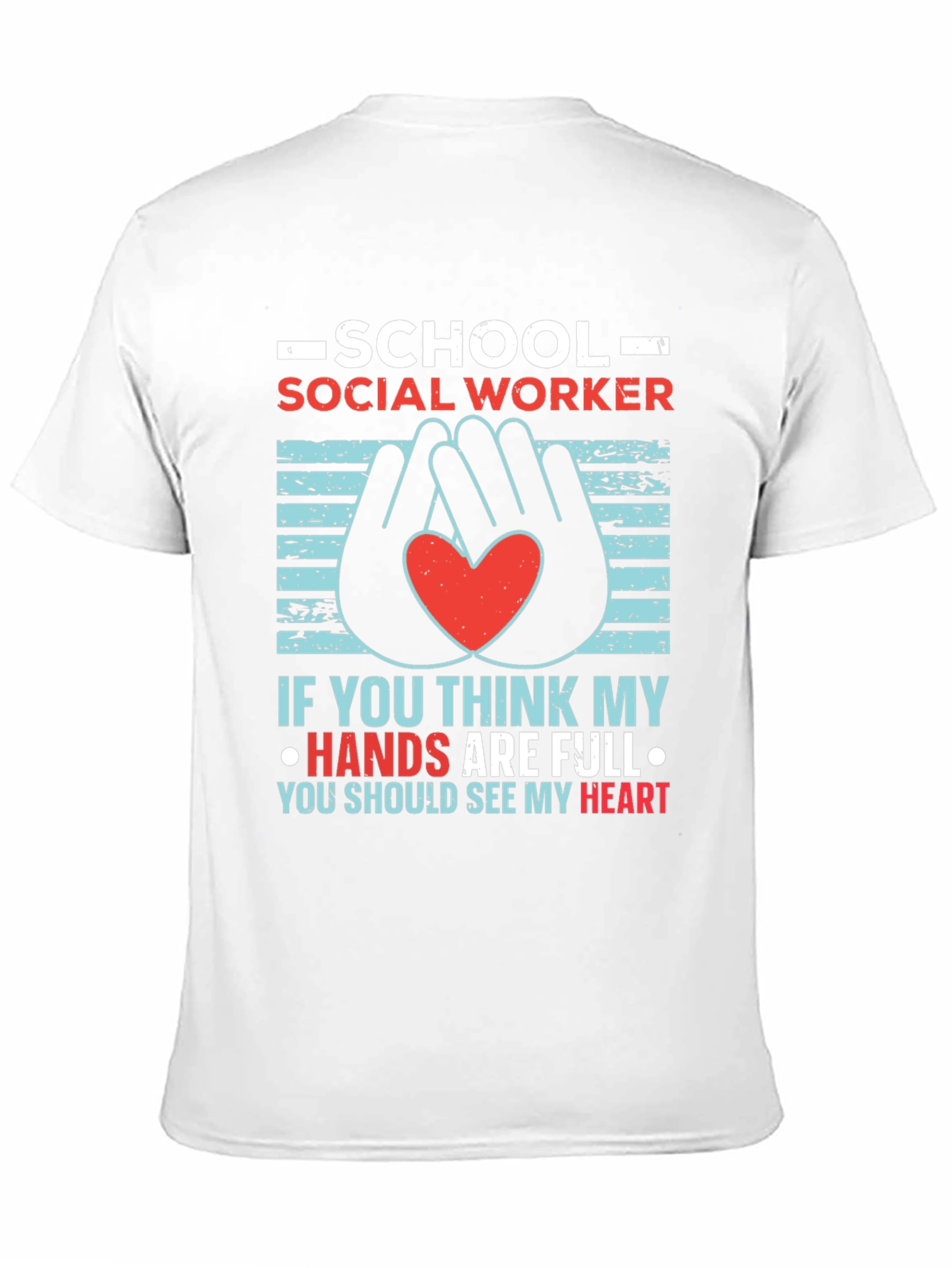 School Social Worker Graphic T-Shirt