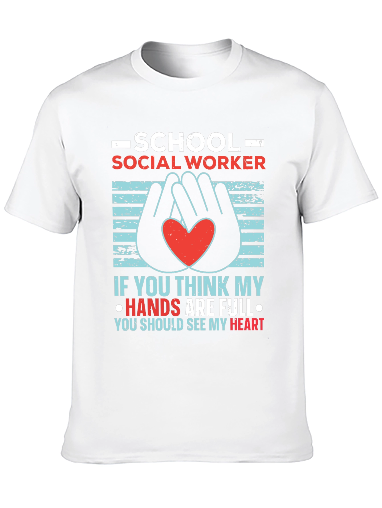 School Social Worker Graphic T-Shirt