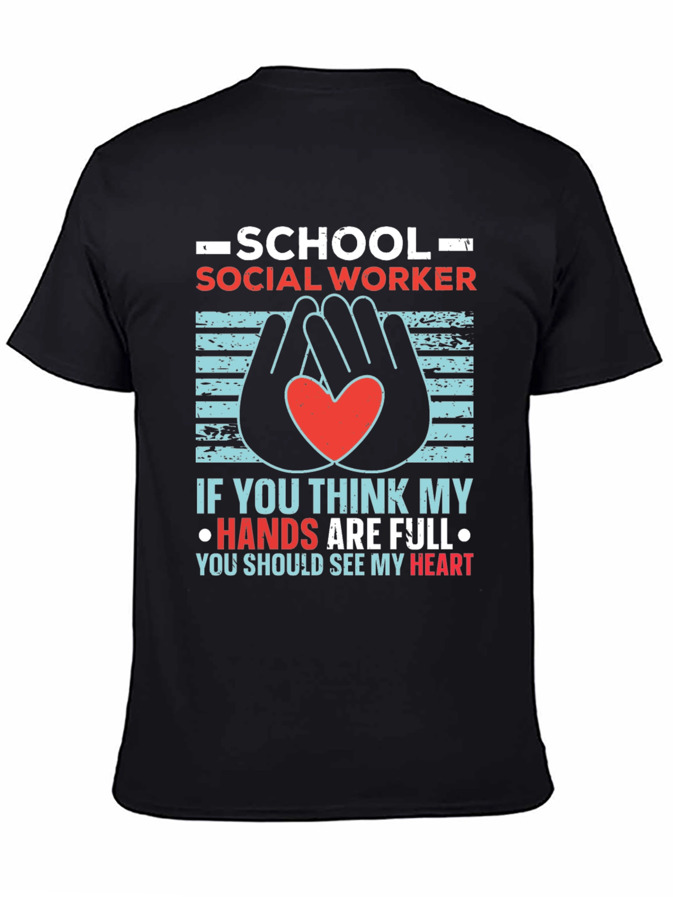 School Social Worker Graphic T-Shirt