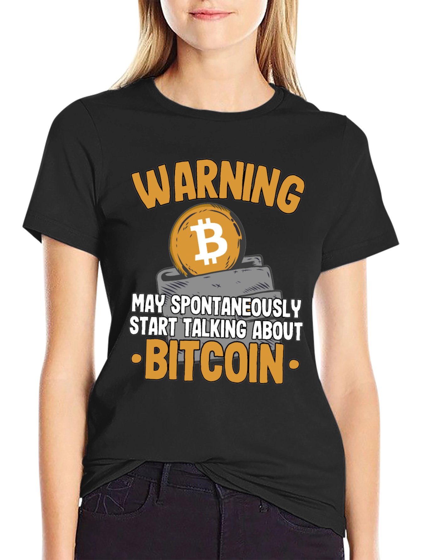 Bitcoin Warning T-Shirt
