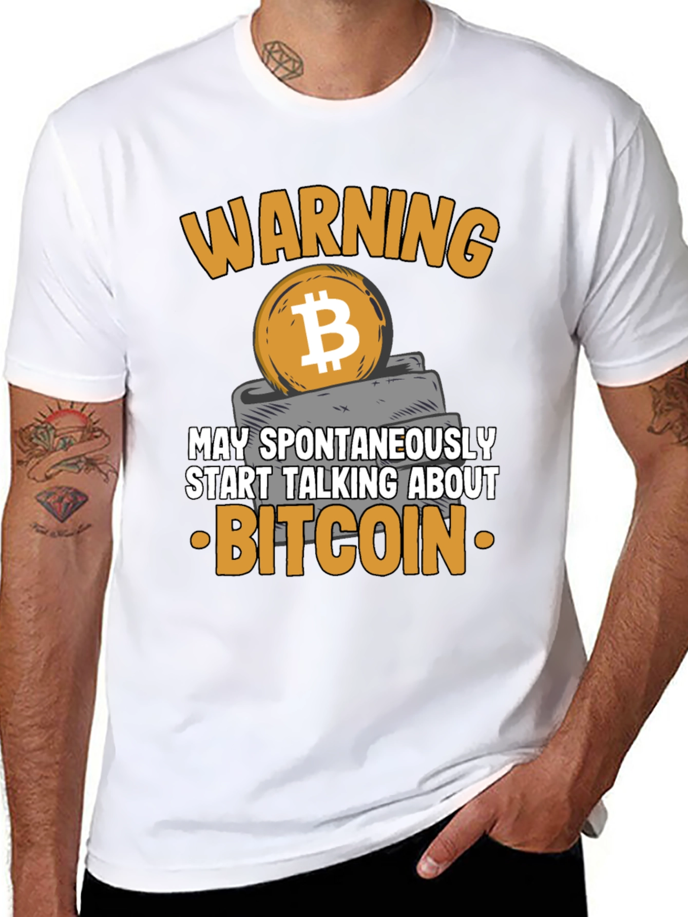 Bitcoin Warning T-Shirt