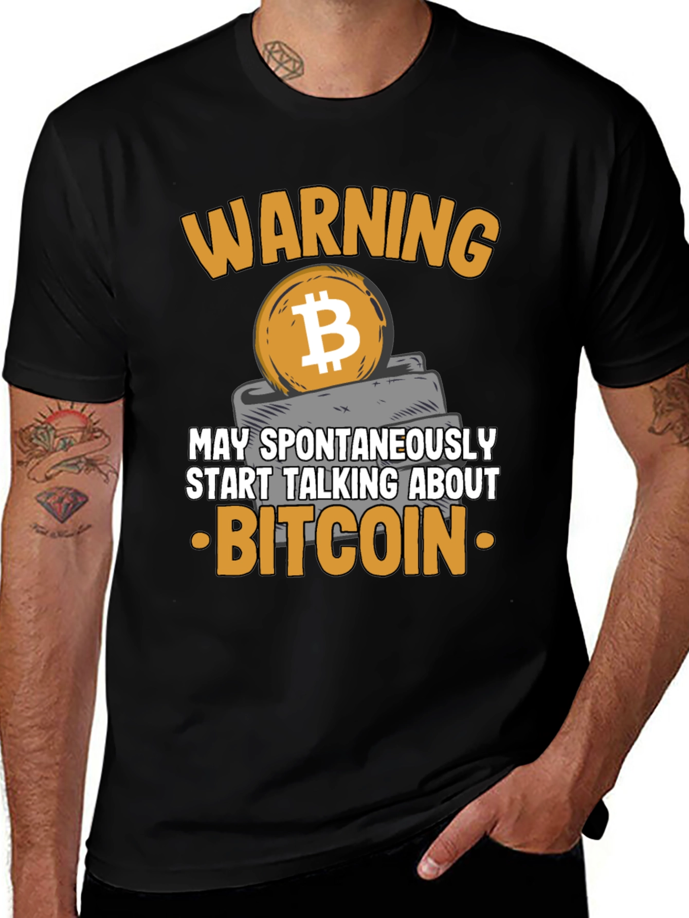 Bitcoin Warning T-Shirt