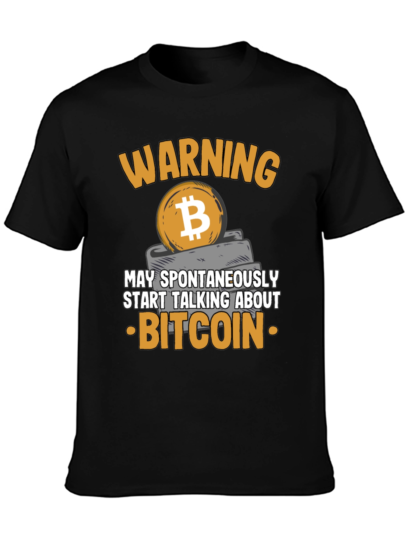 Bitcoin Warning T-Shirt