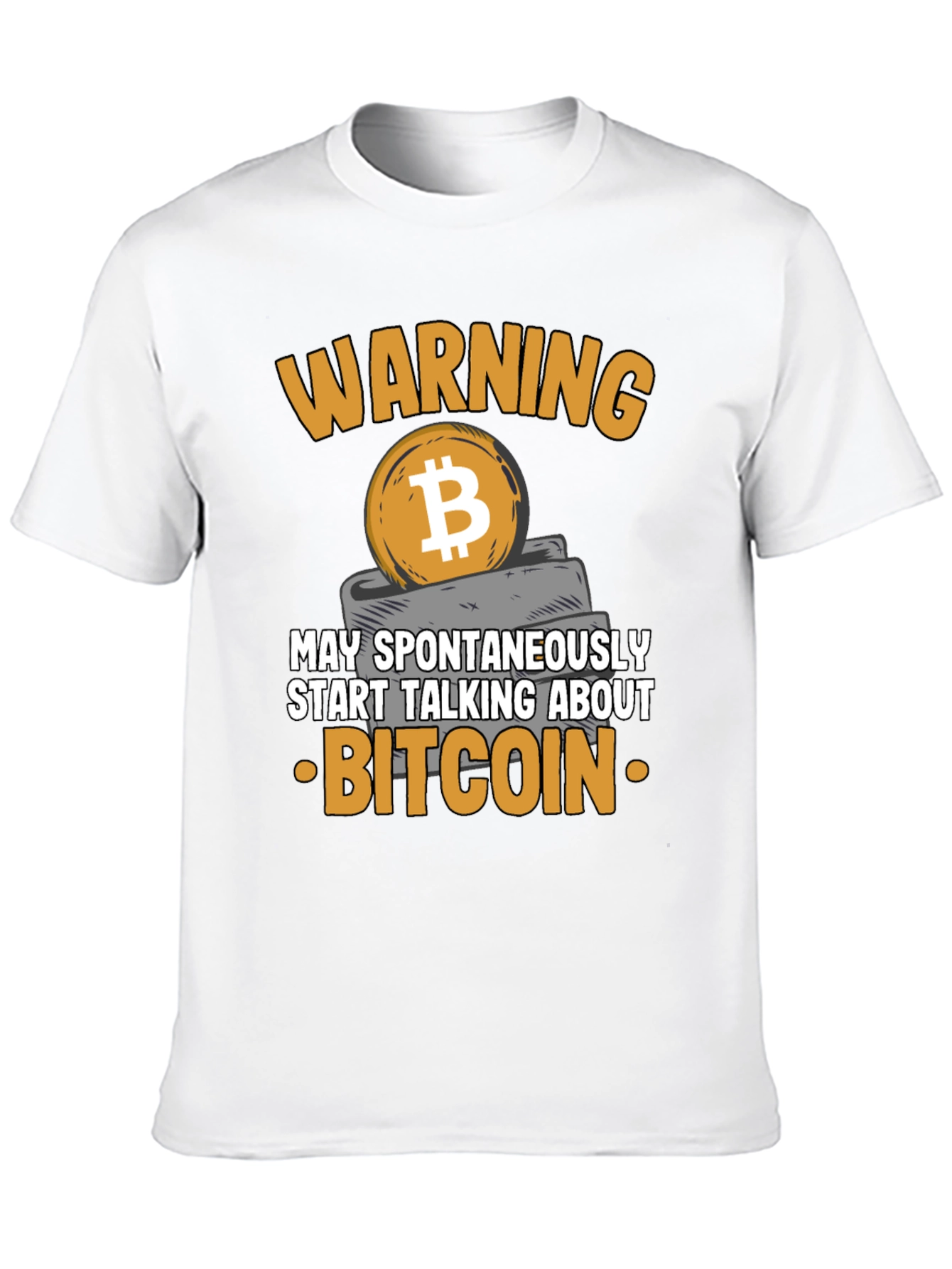 Bitcoin Warning T-Shirt