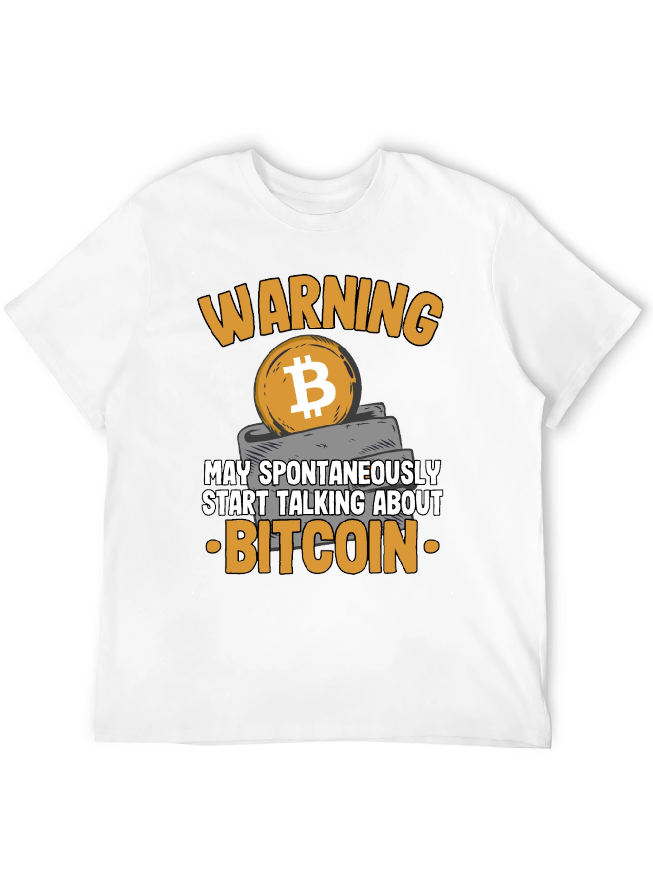 Bitcoin Warning T-Shirt