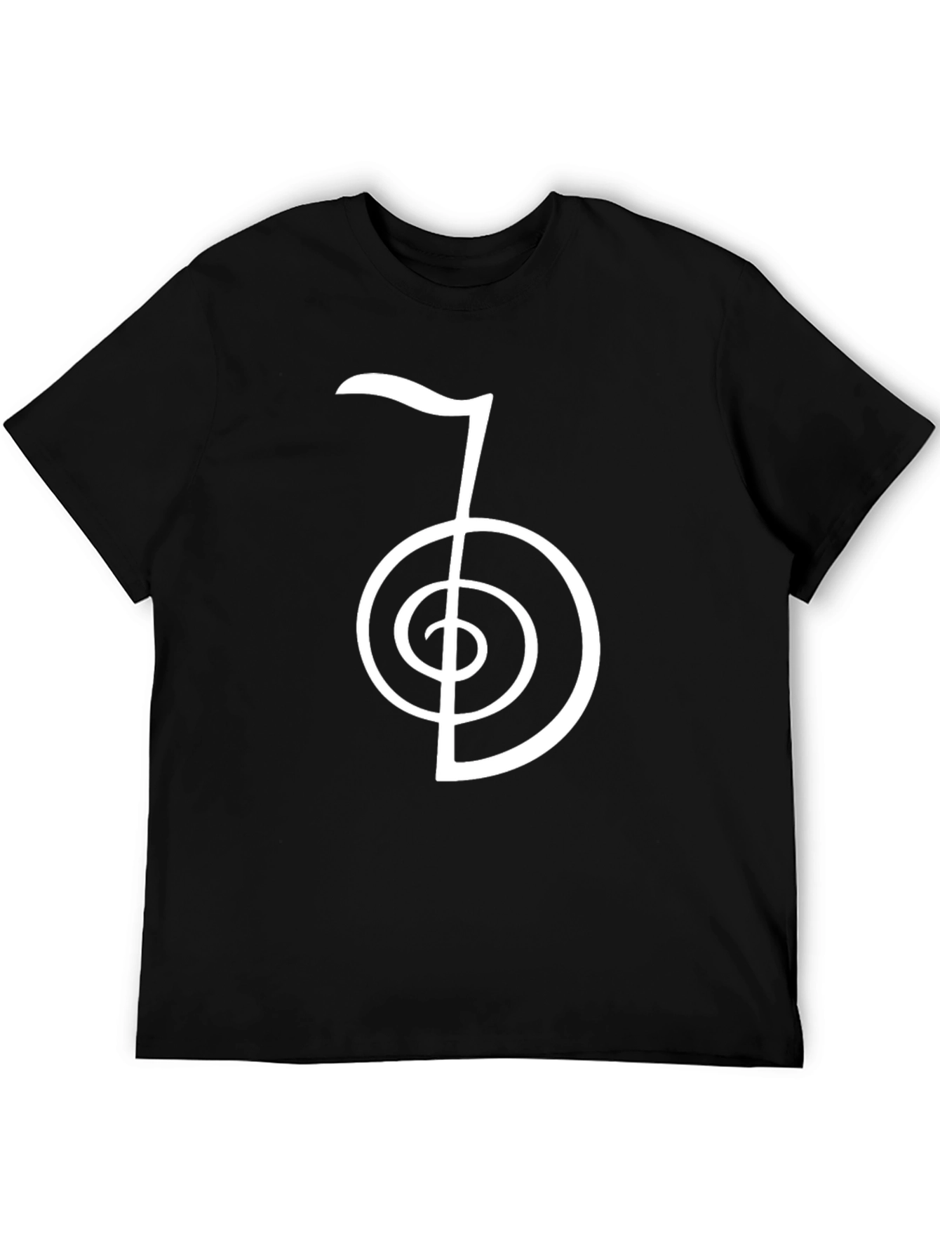 Cho Ku Rei Reiki Power Symbol Black T-Shirt