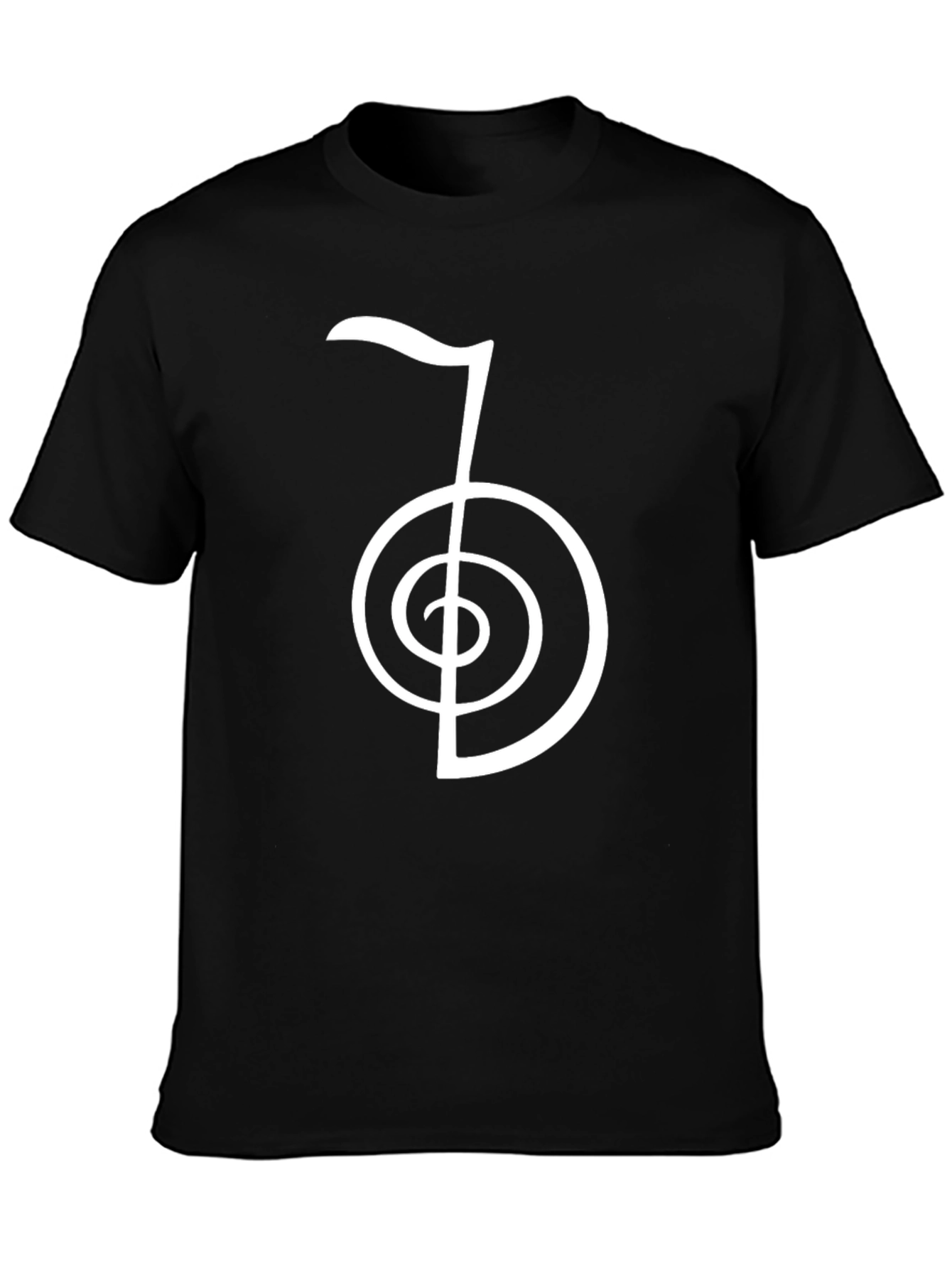 Cho Ku Rei Reiki Power Symbol Black T-Shirt