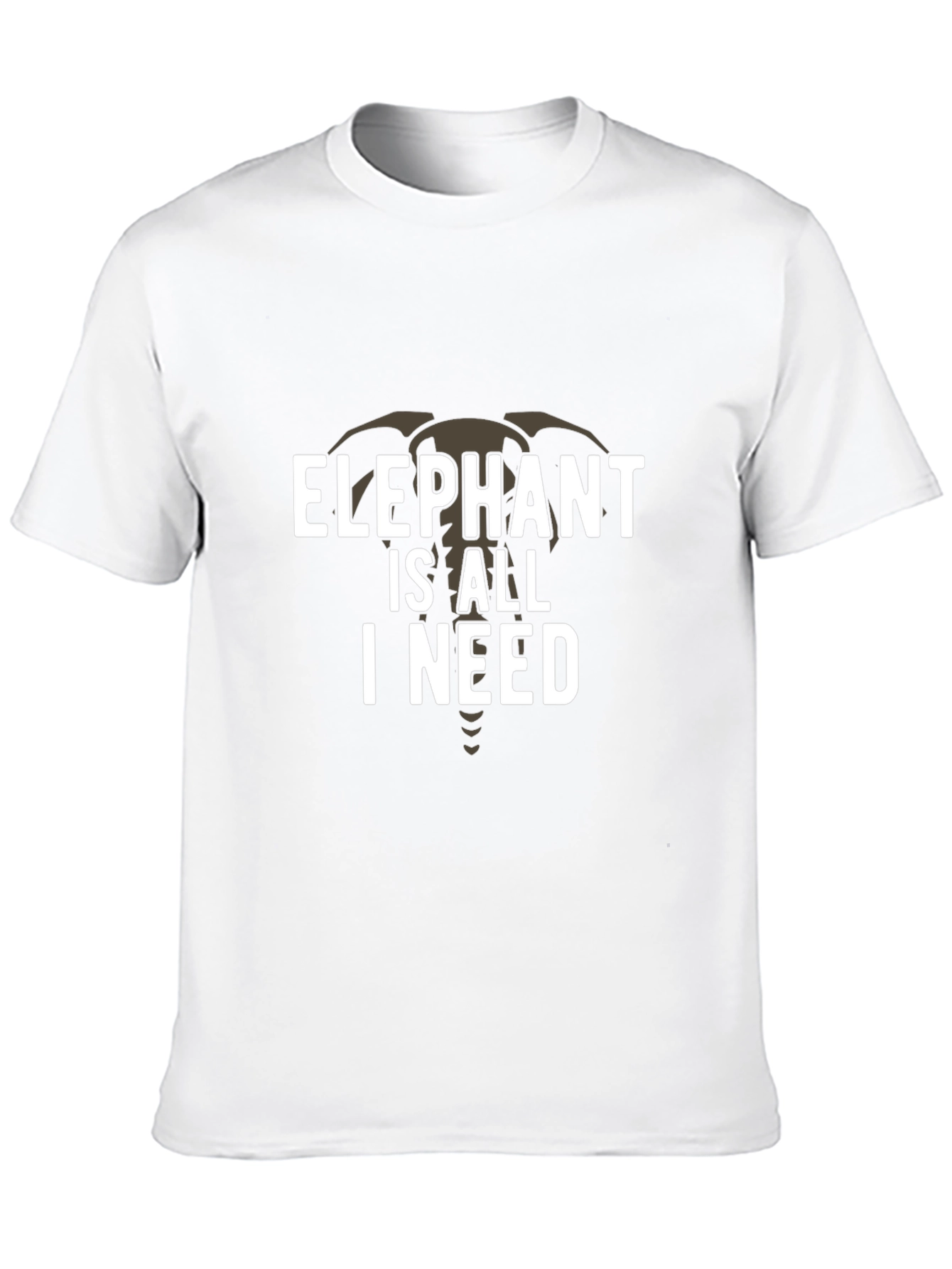 Elephant is All I Need Graphic T-Shirt