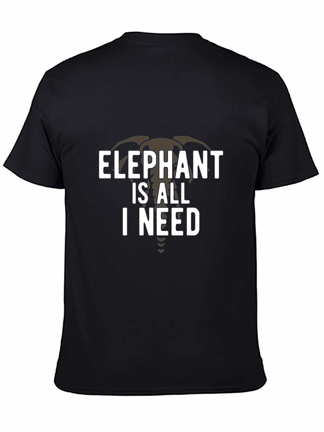 Elephant is All I Need Graphic T-Shirt