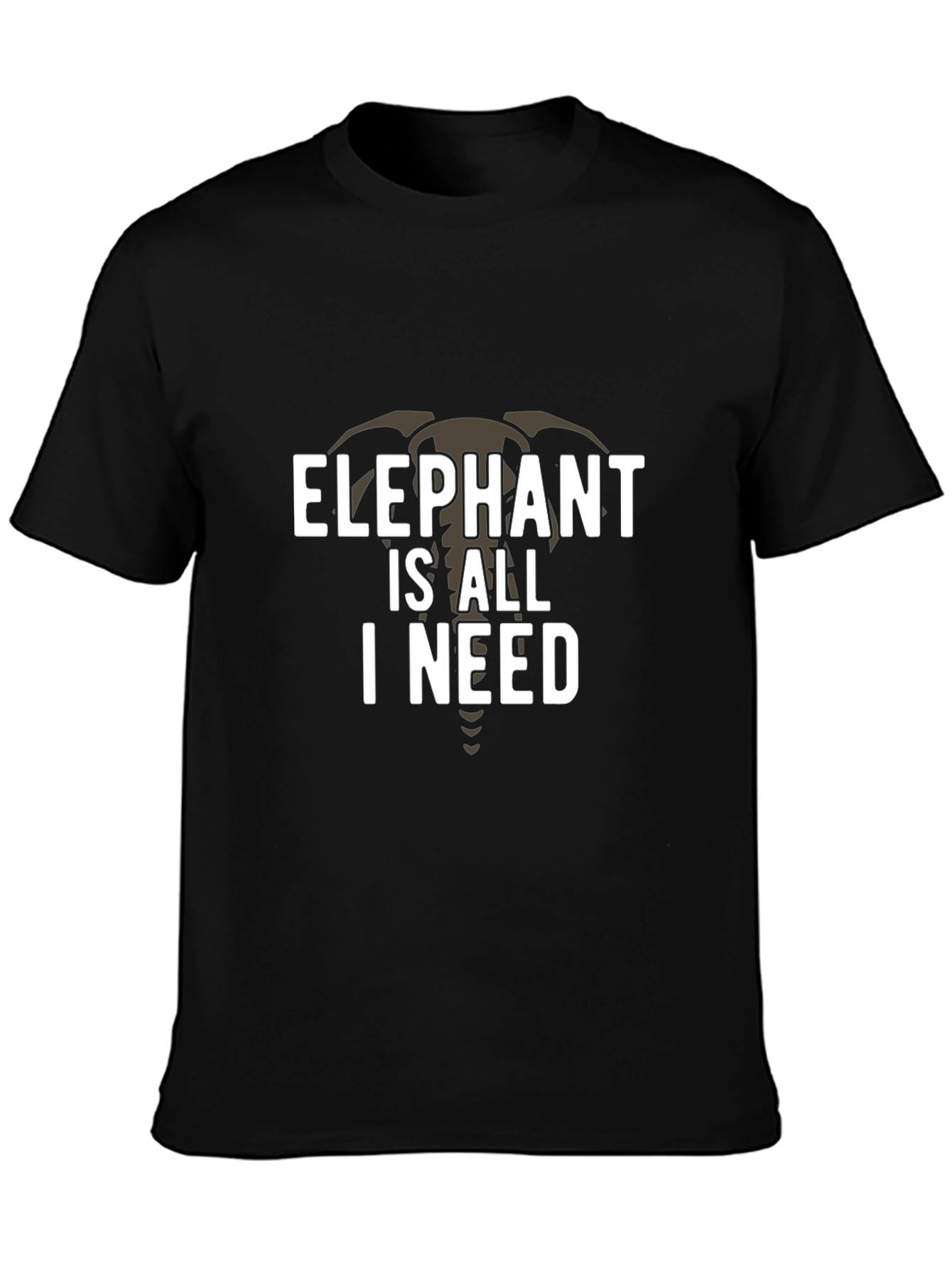 Elephant is All I Need Graphic T-Shirt