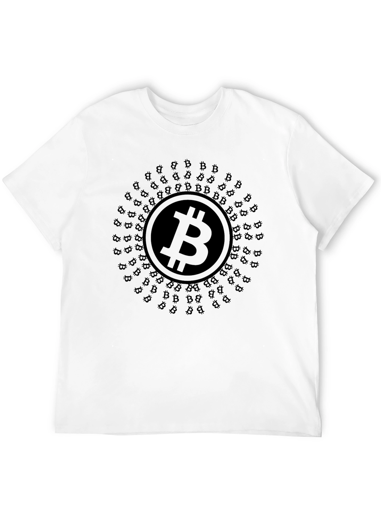 Bitcoin Black T-Shirt Crypto Fashion