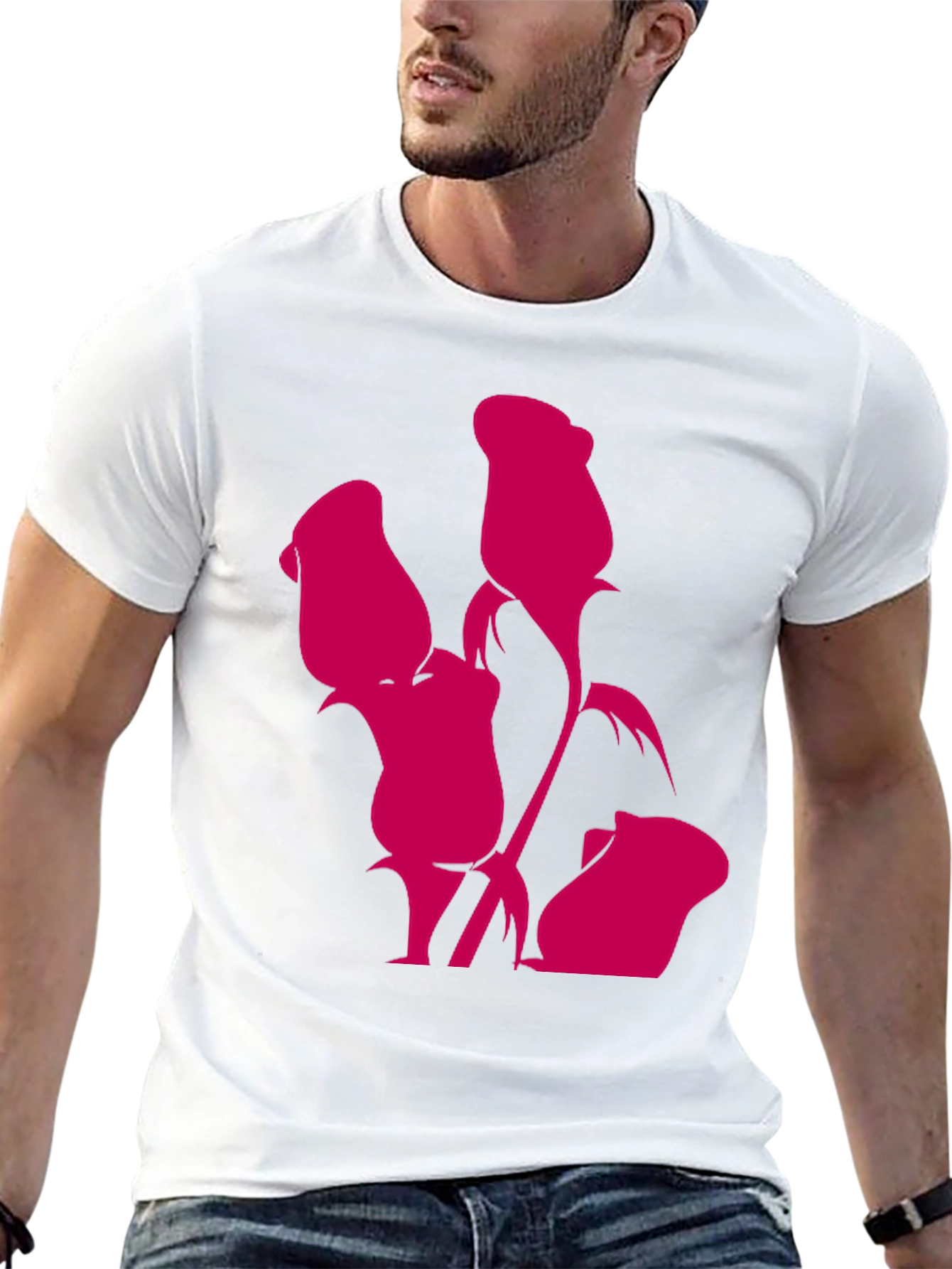 Bold Floral Graphic Tee