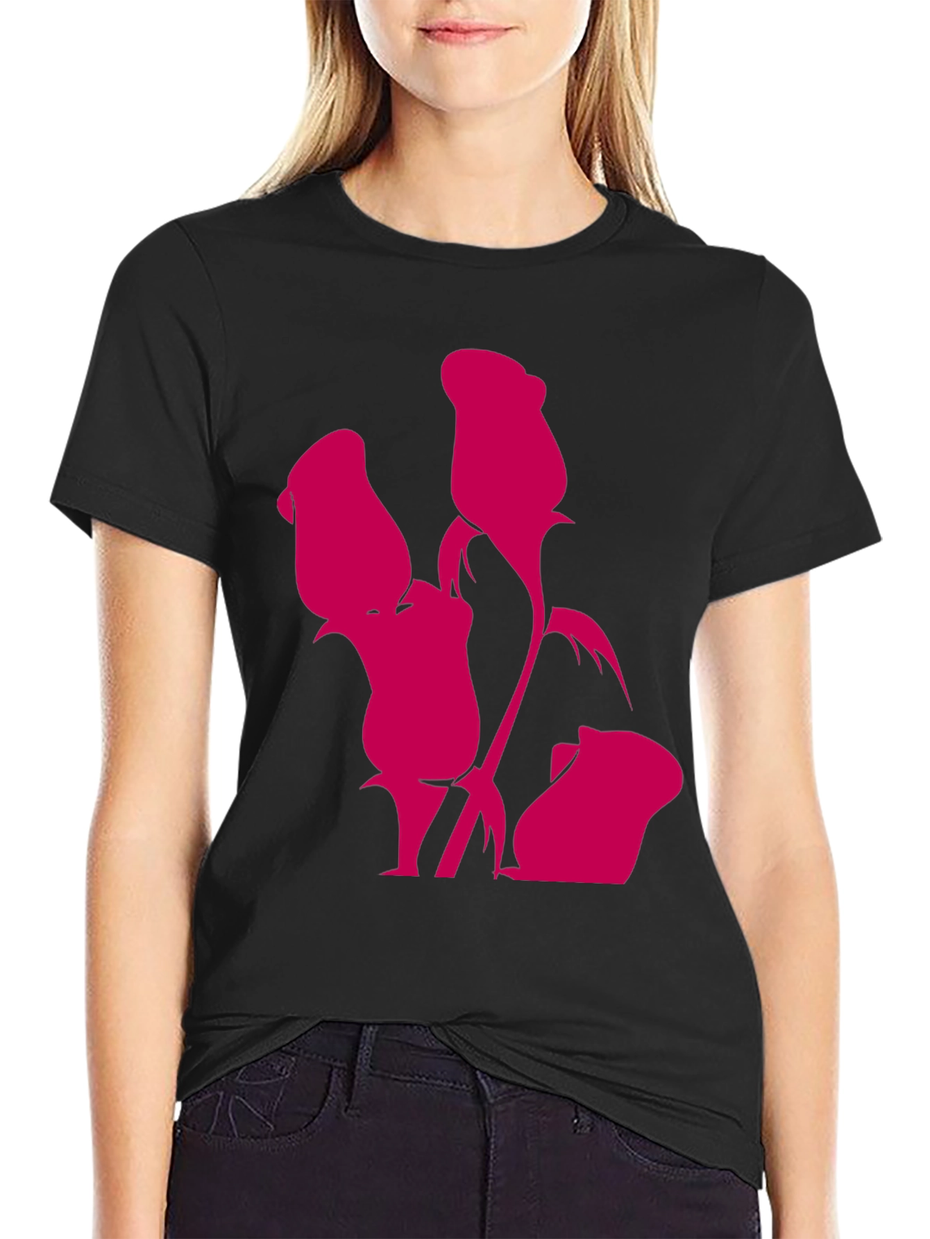 Bold Floral Graphic Tee