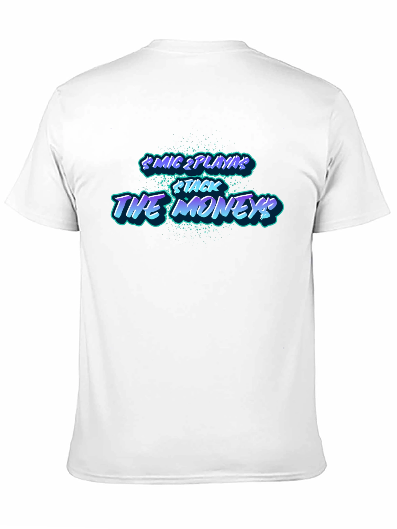 Mic 2 Playa Stack the Money Graphic T-Shirt