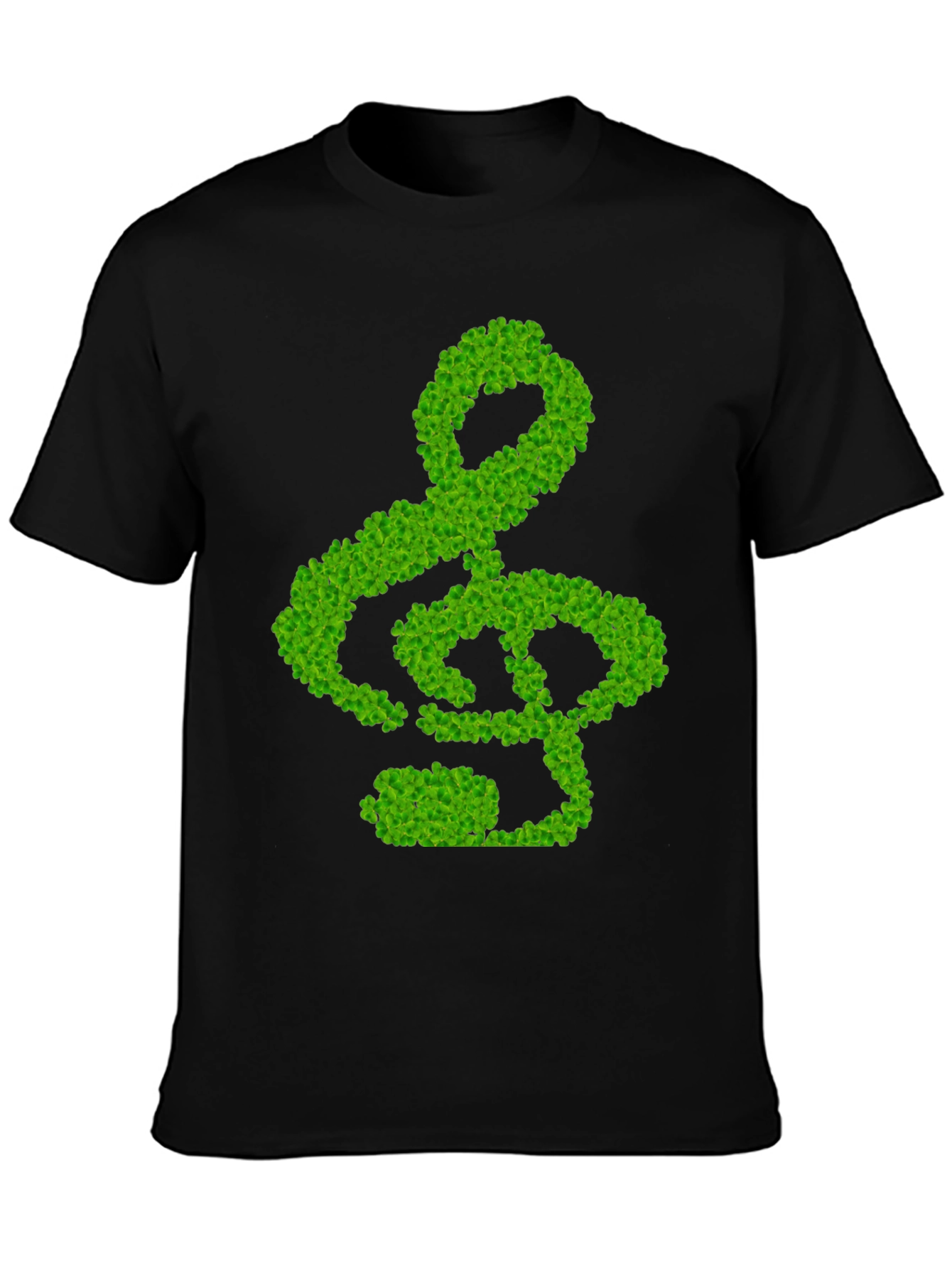 Lucky Treble Clef Tee - Black