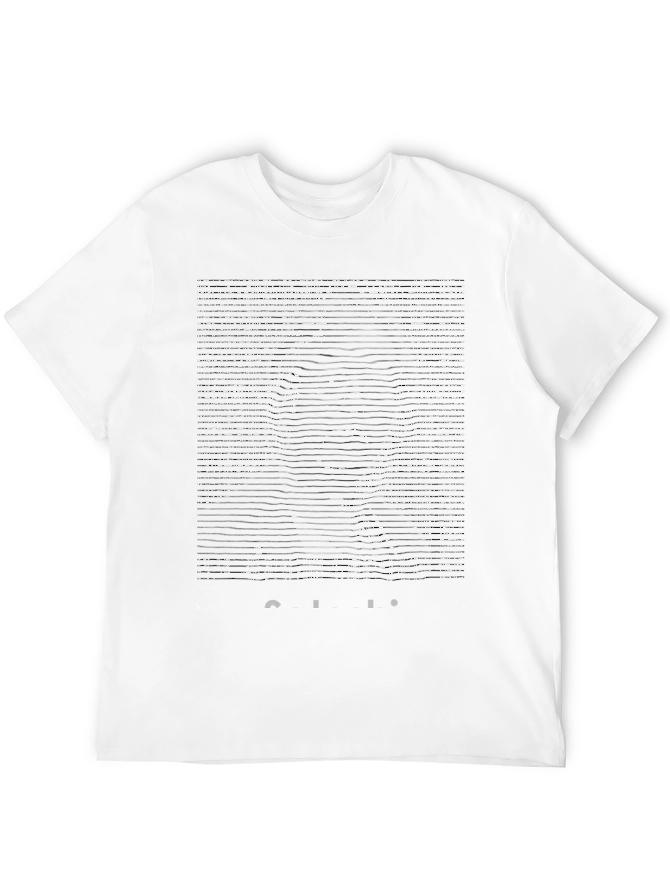 Abstract Line Art Graphic Tee - Modern Style
