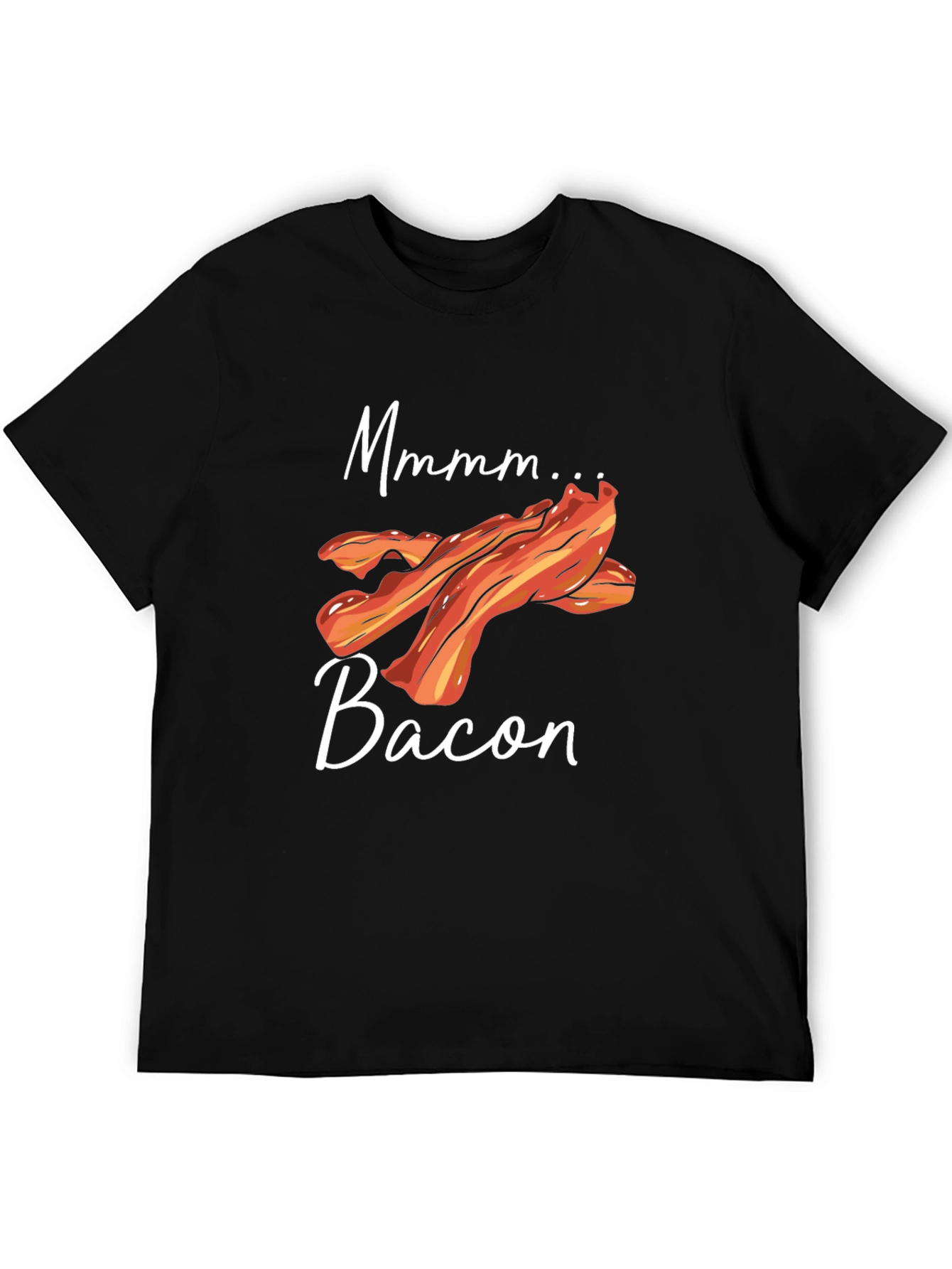 Mmmm Bacon T-Shirt - Funny Foodie Tee