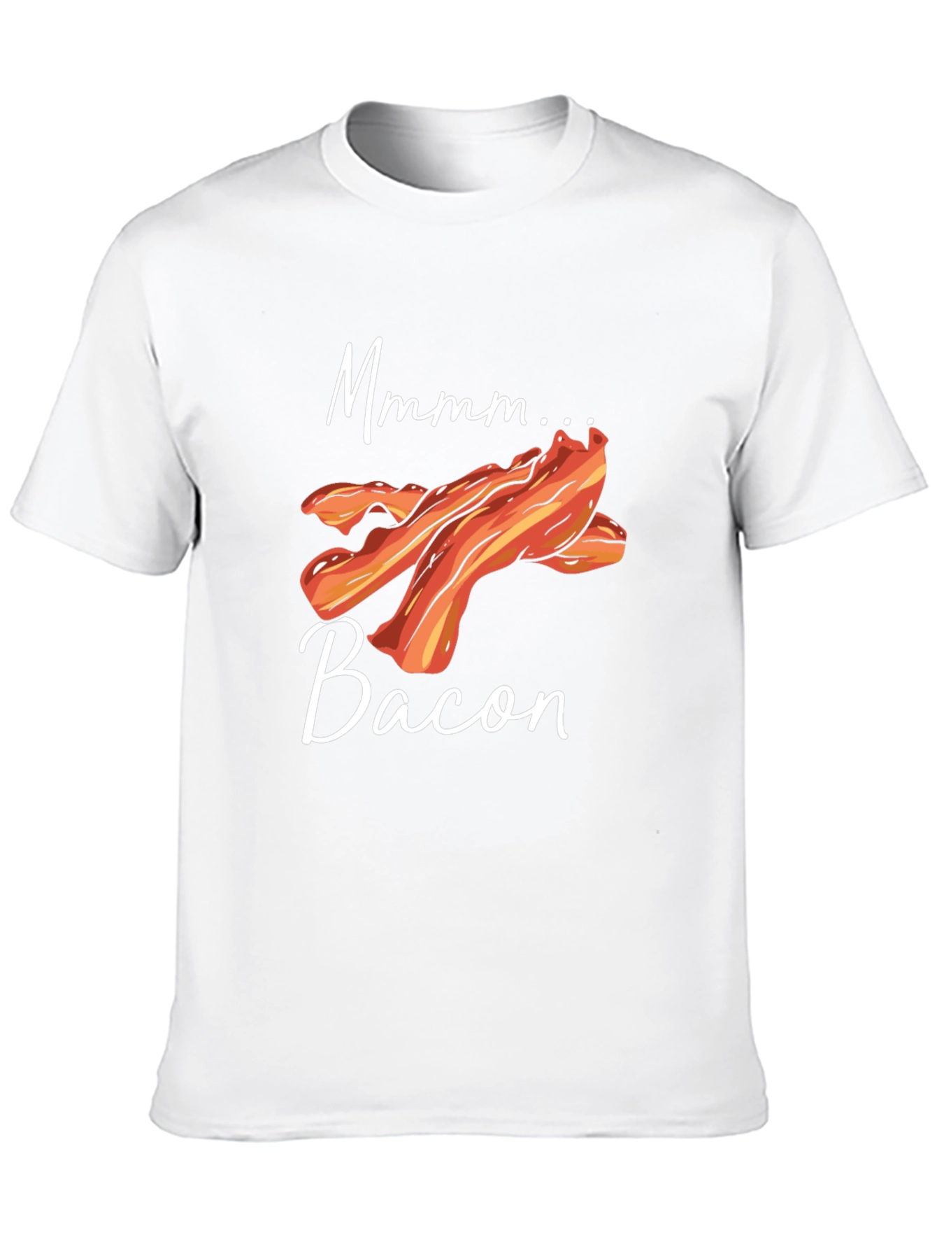 Mmmm Bacon T-Shirt - Funny Foodie Tee