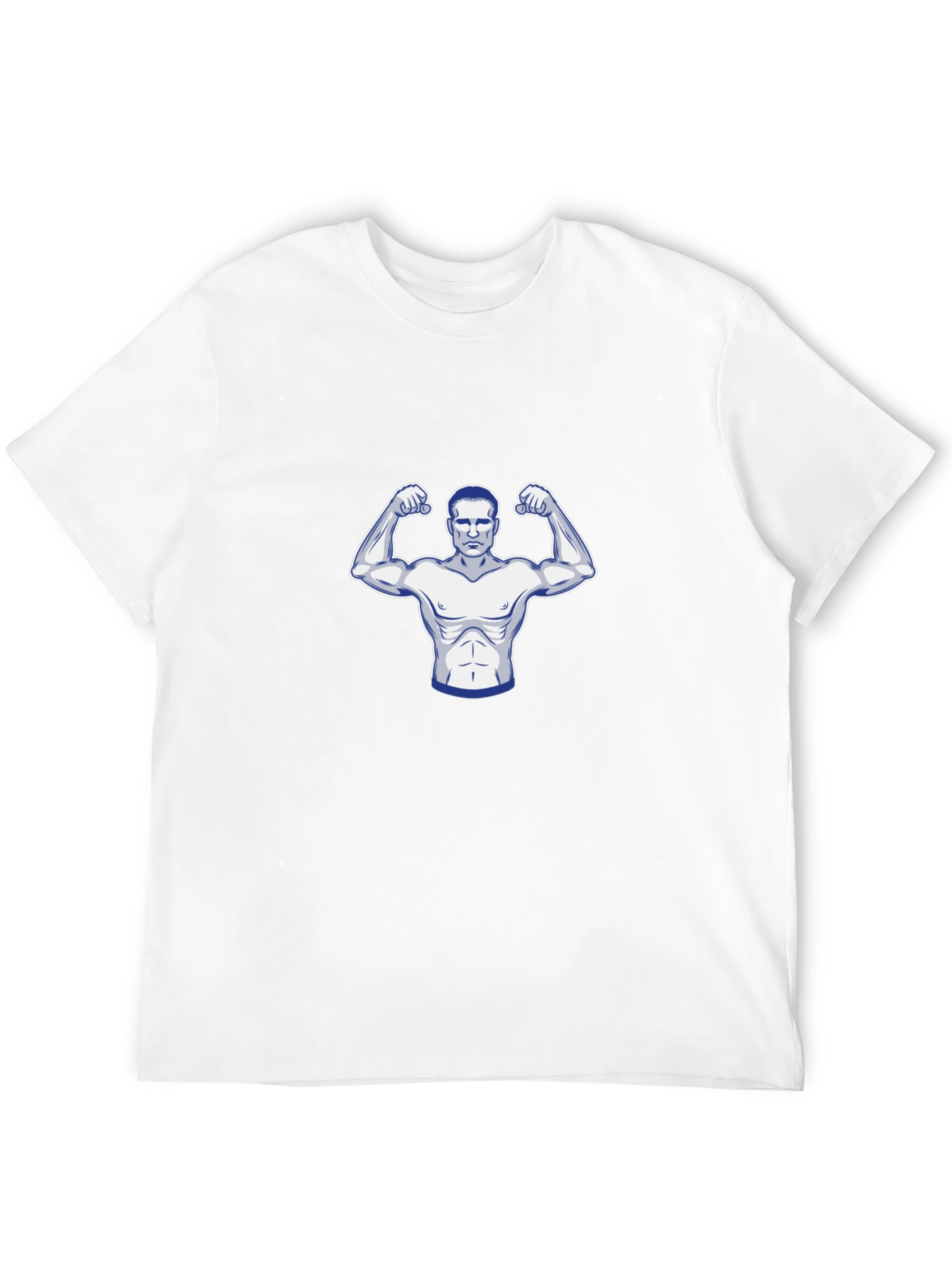 Muscle Man Graphic Tee - Black