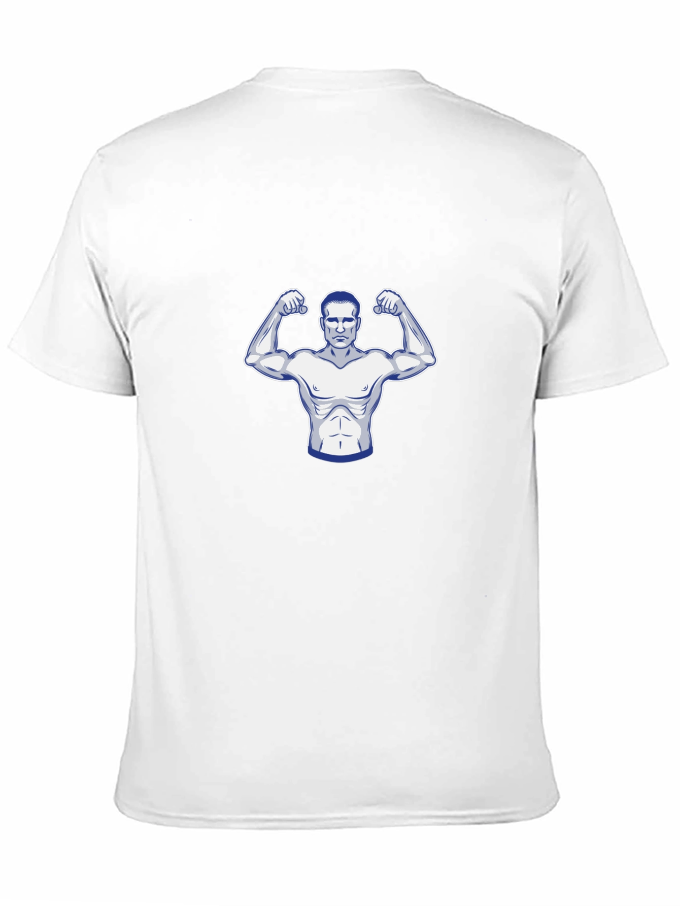 Muscle Man Graphic Tee - Black