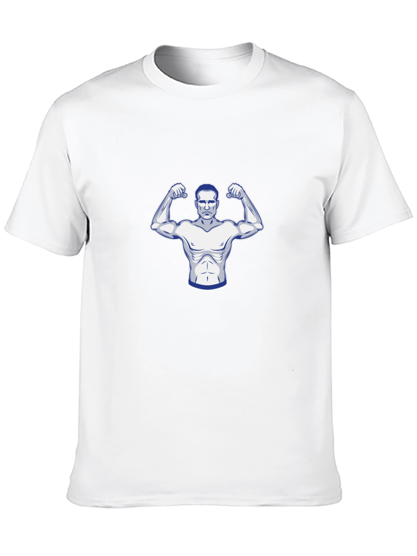 Muscle Man Graphic Tee - Black
