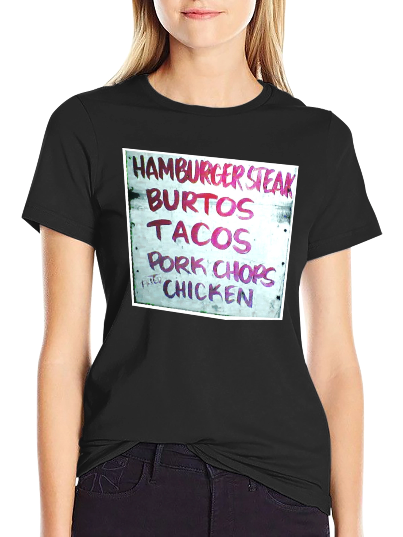 Hamburger Steak Burritos Tacos T-Shirt