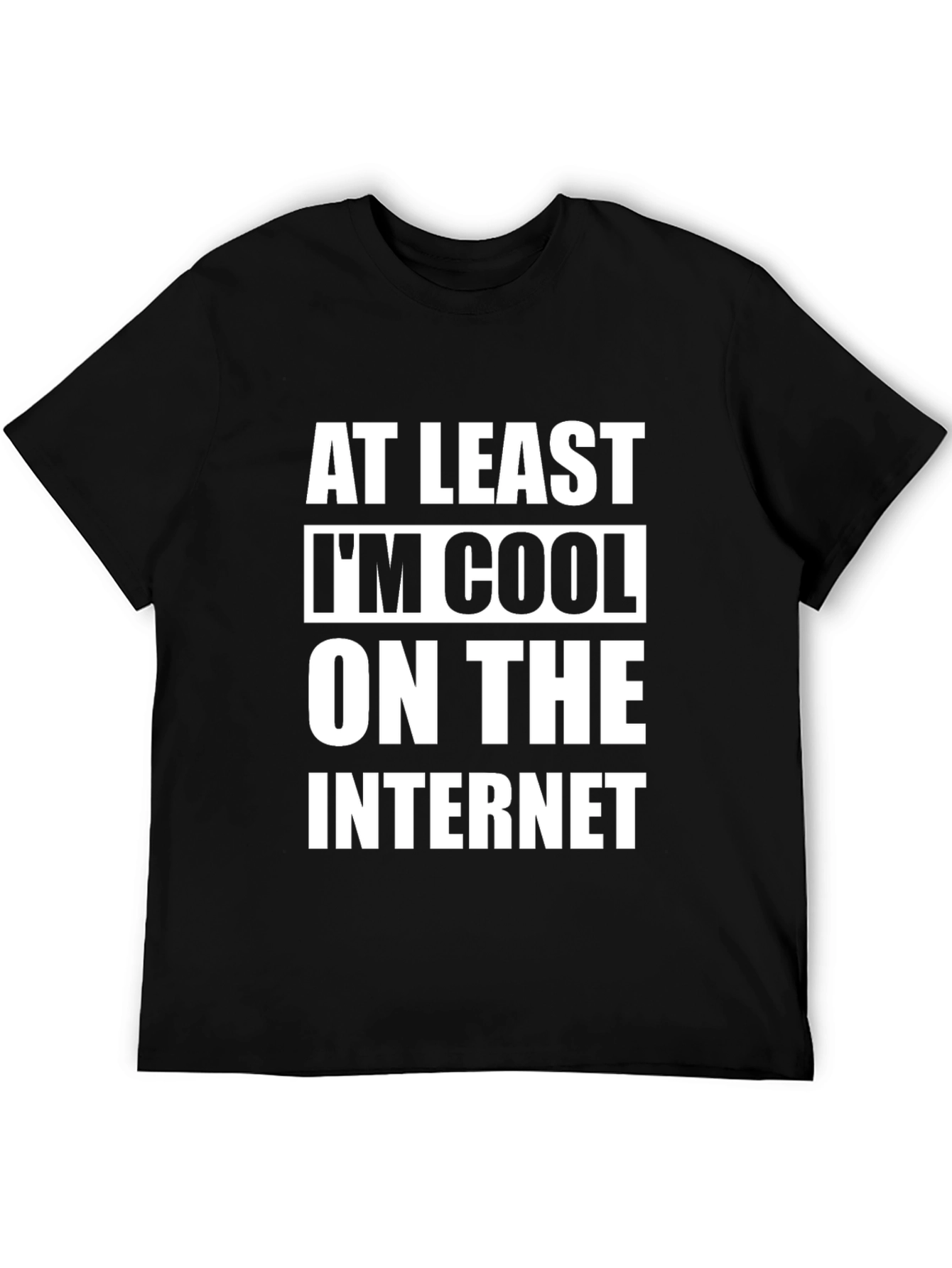 Cool on the Internet T-Shirt - Black Graphic Tee