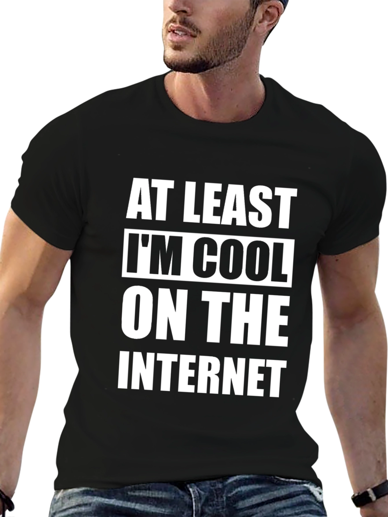 Cool on the Internet T-Shirt - Black Graphic Tee