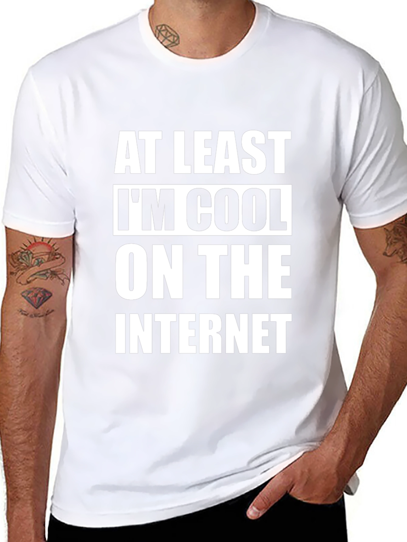Cool on the Internet T-Shirt - Black Graphic Tee