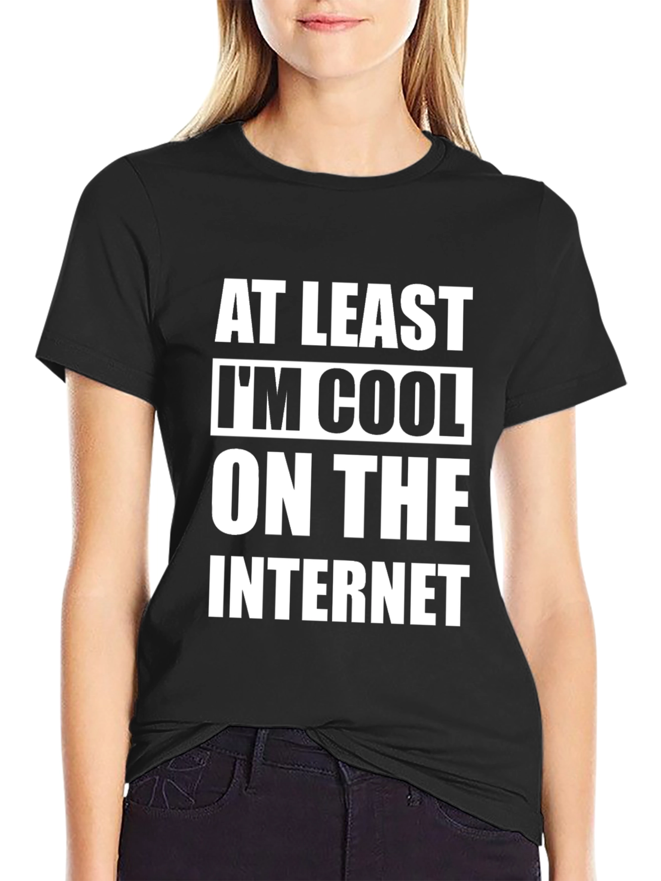 Cool on the Internet T-Shirt - Black Graphic Tee