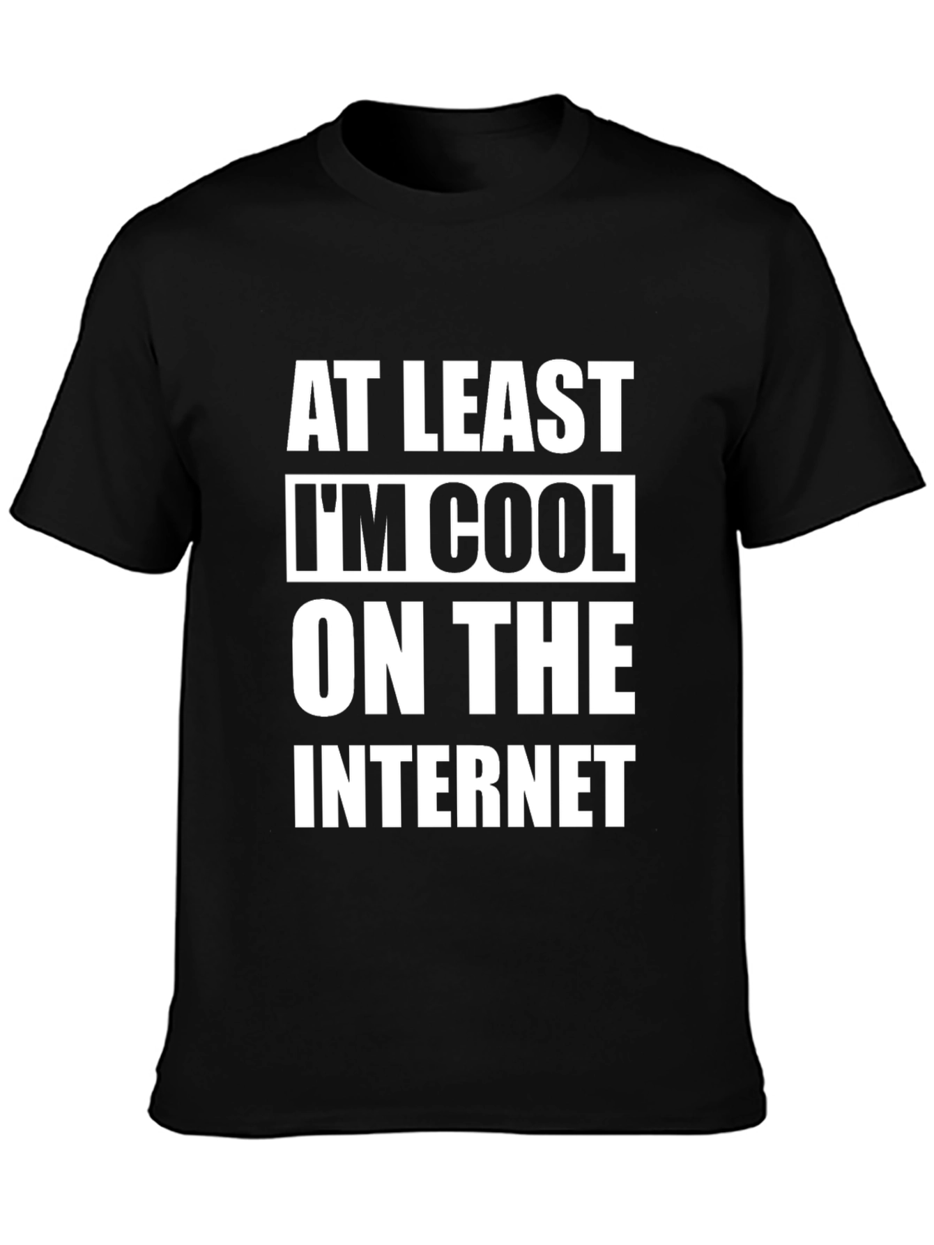 Cool on the Internet T-Shirt - Black Graphic Tee