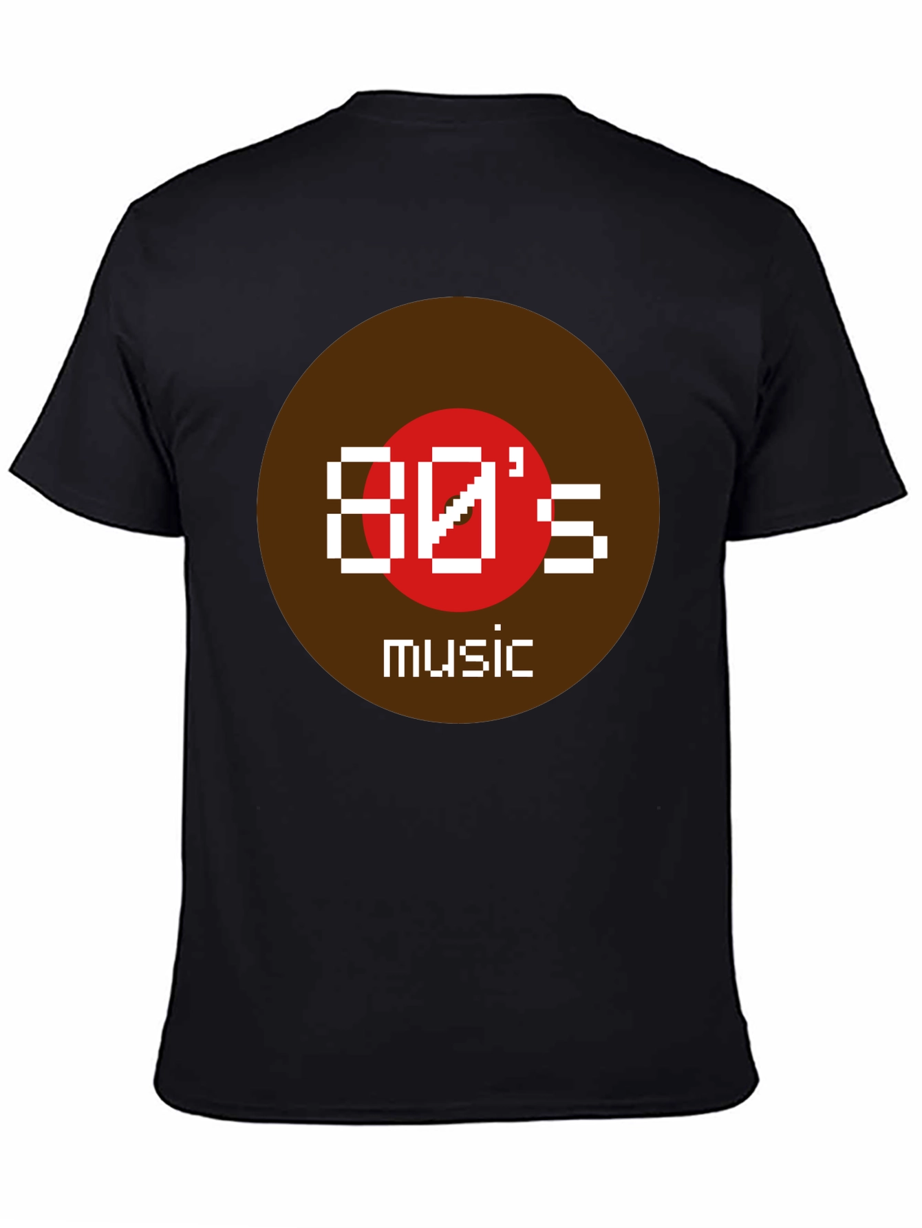 Retro 80s Music Pixel Art T-Shirt