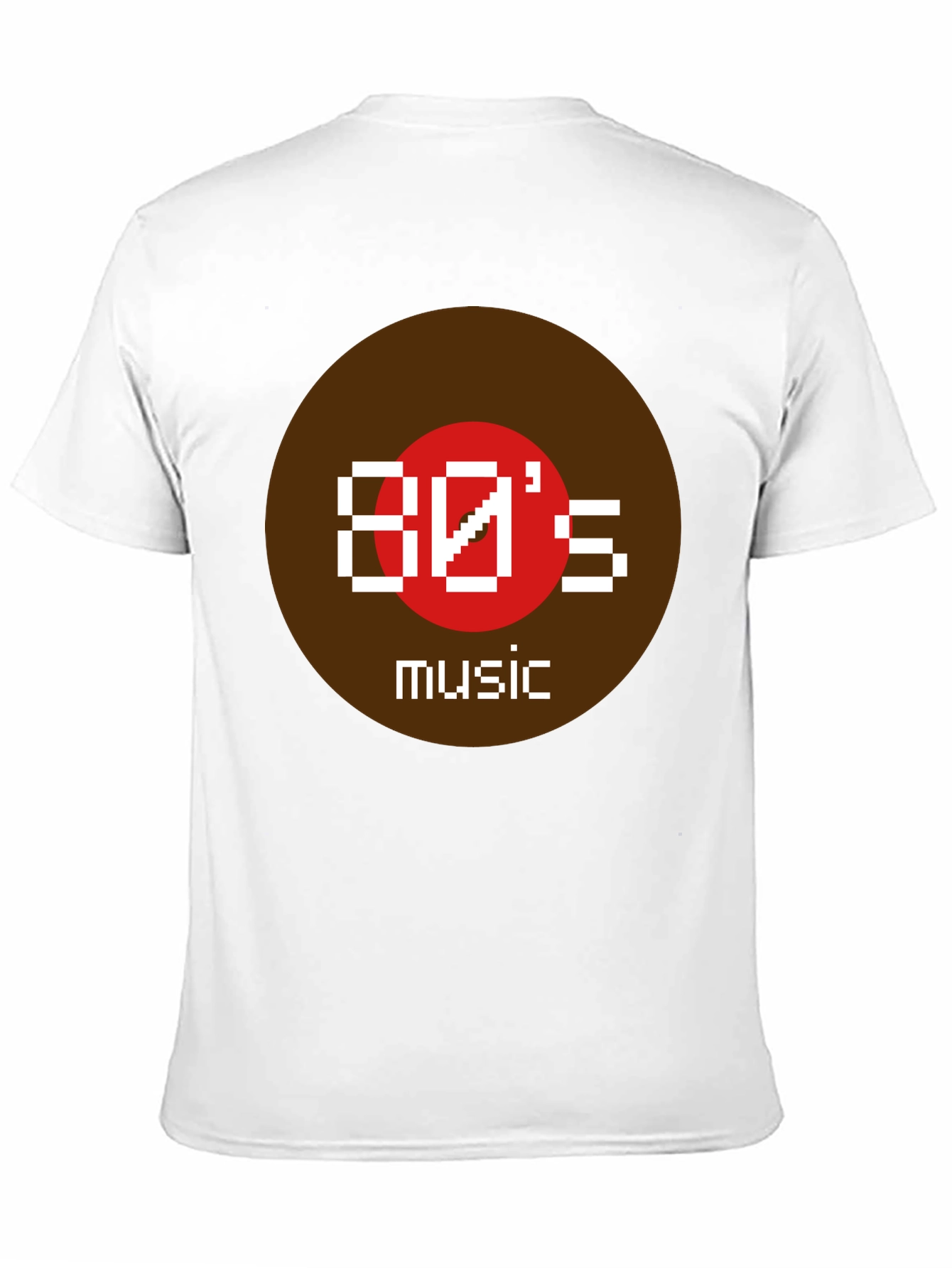 Retro 80s Music Pixel Art T-Shirt