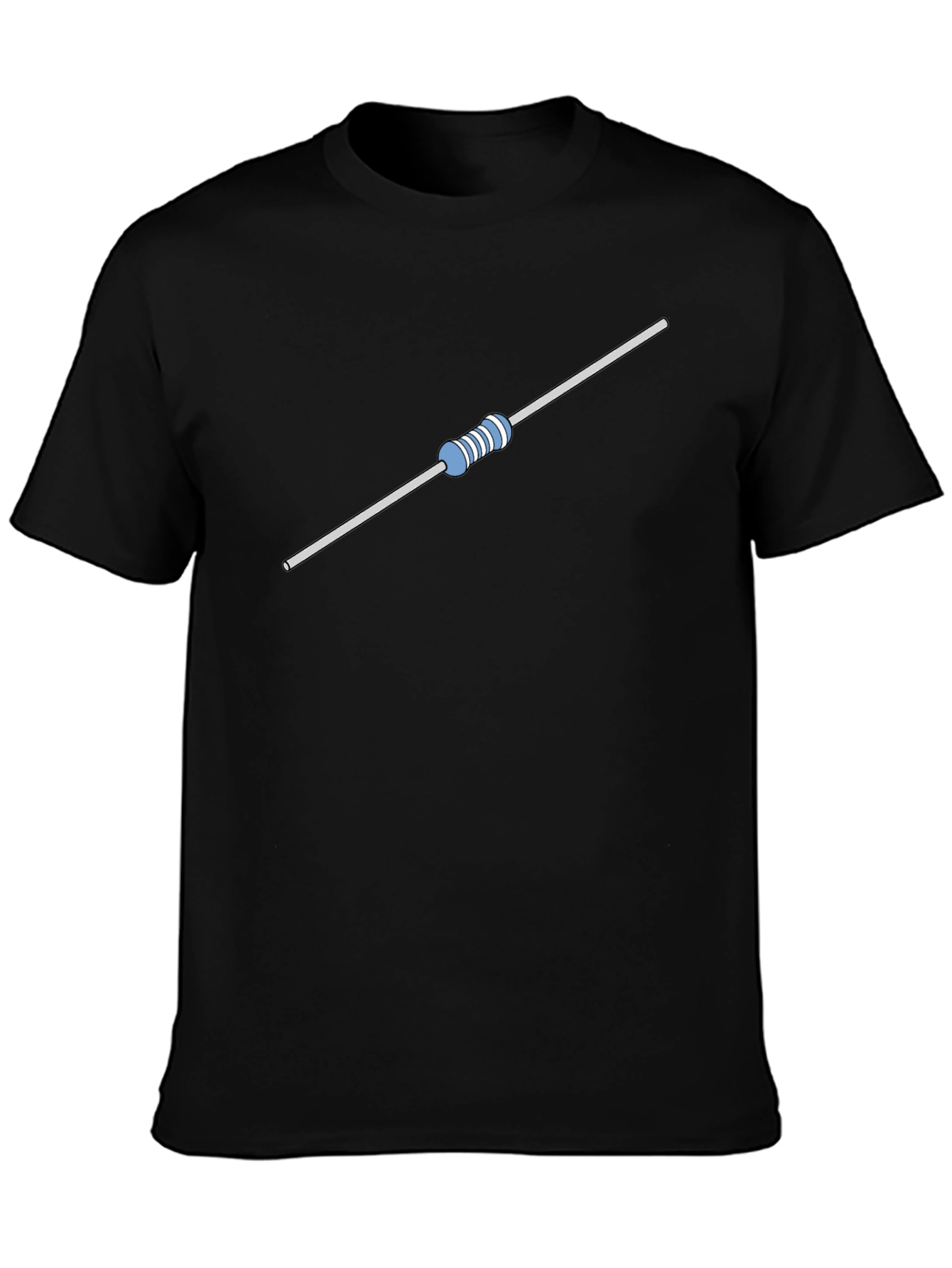 Resistor Graphic T-Shirt - Black Cotton Tee