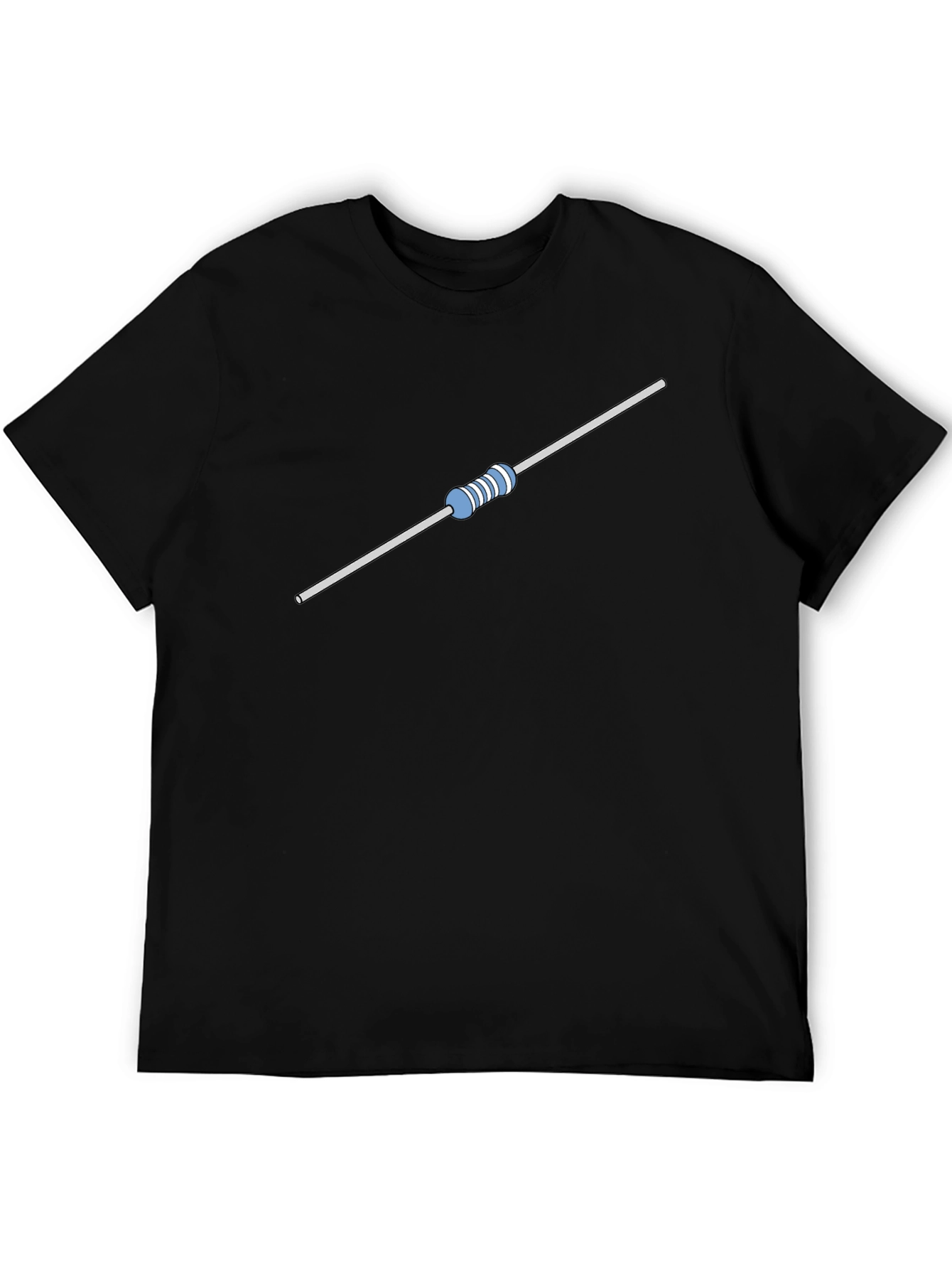 Resistor Graphic T-Shirt - Black Cotton Tee