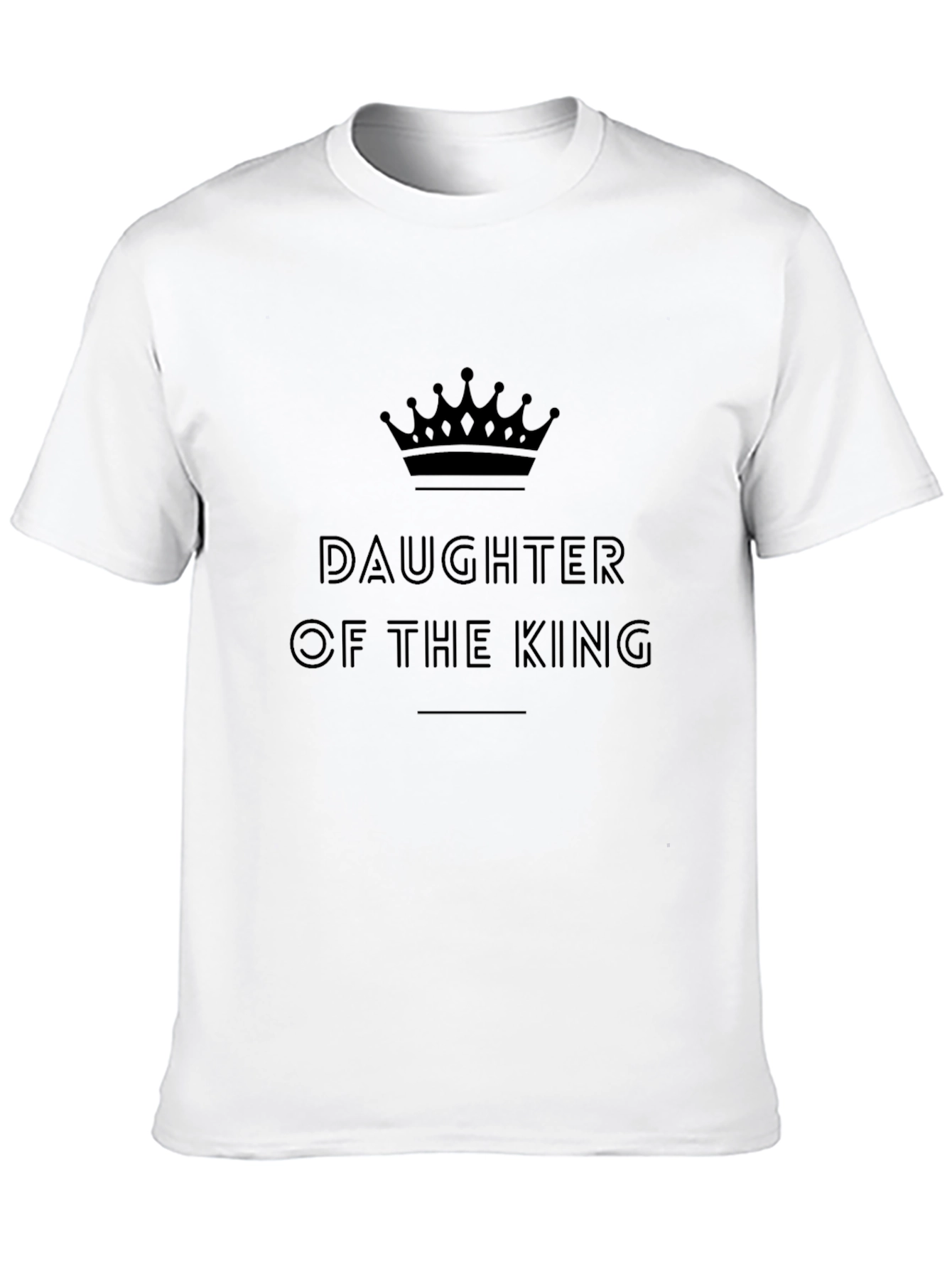 Daughter of the King Black Graphic T-Shirt