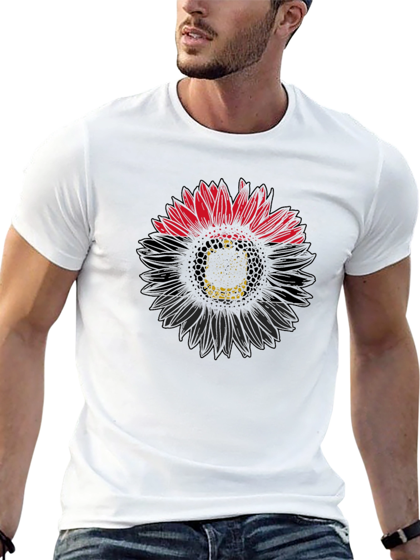 Sunflower Graphic Tee - Modern Casual Style
