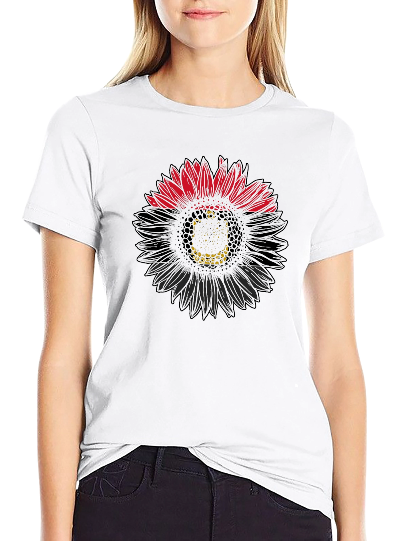 Sunflower Graphic Tee - Modern Casual Style