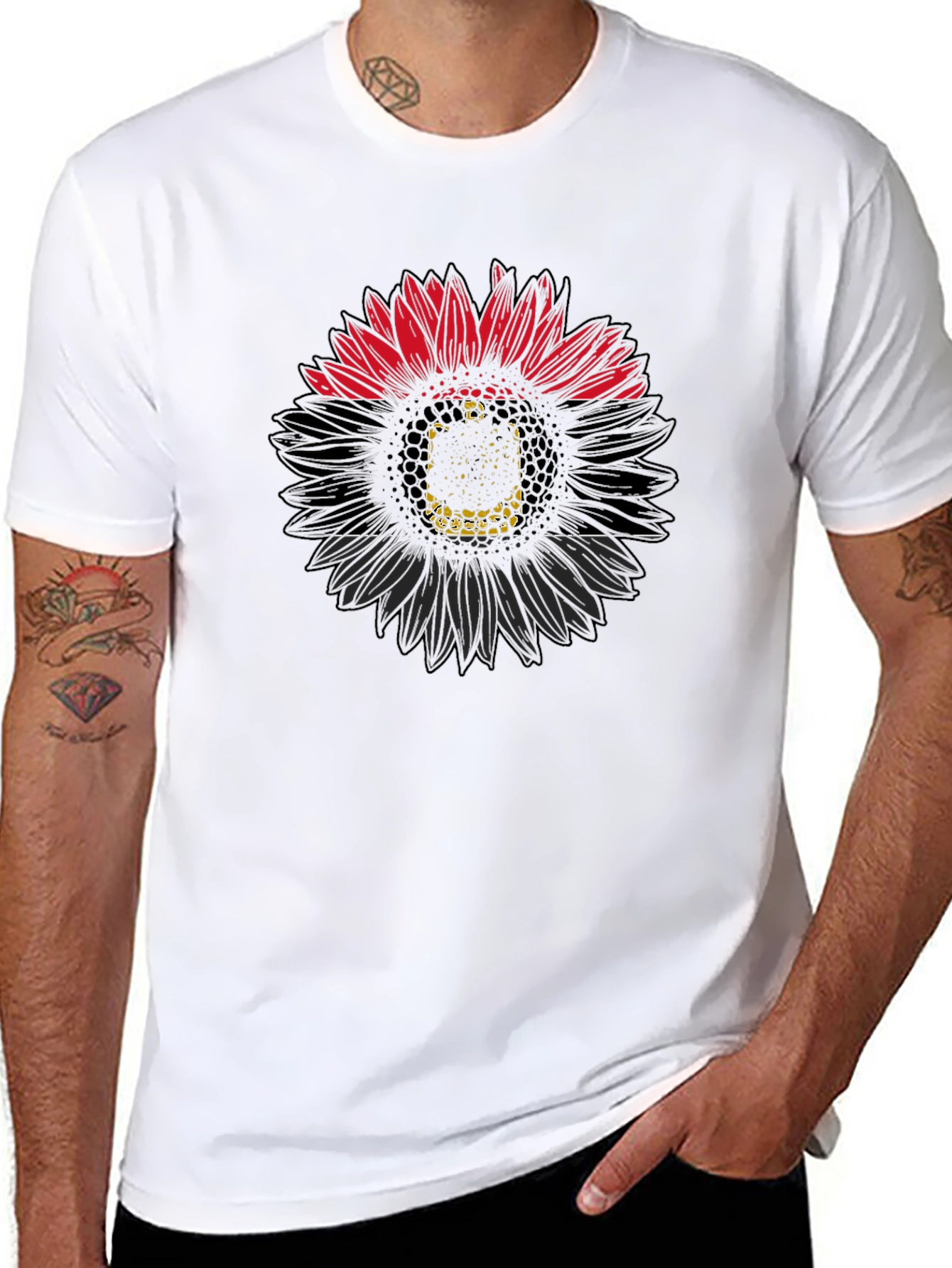 Sunflower Graphic Tee - Modern Casual Style