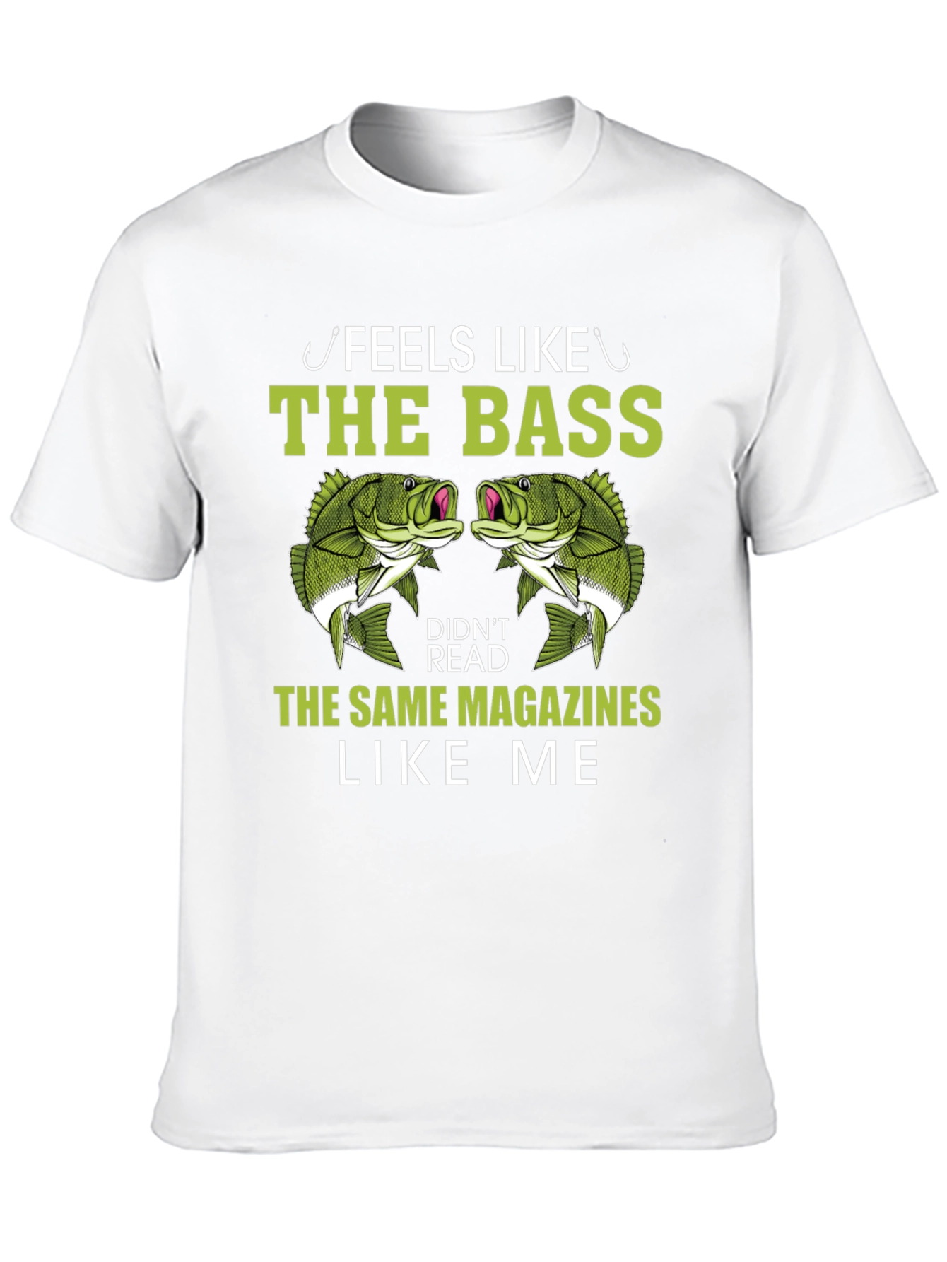 Funny Bass Fishing T-Shirt for Anglers