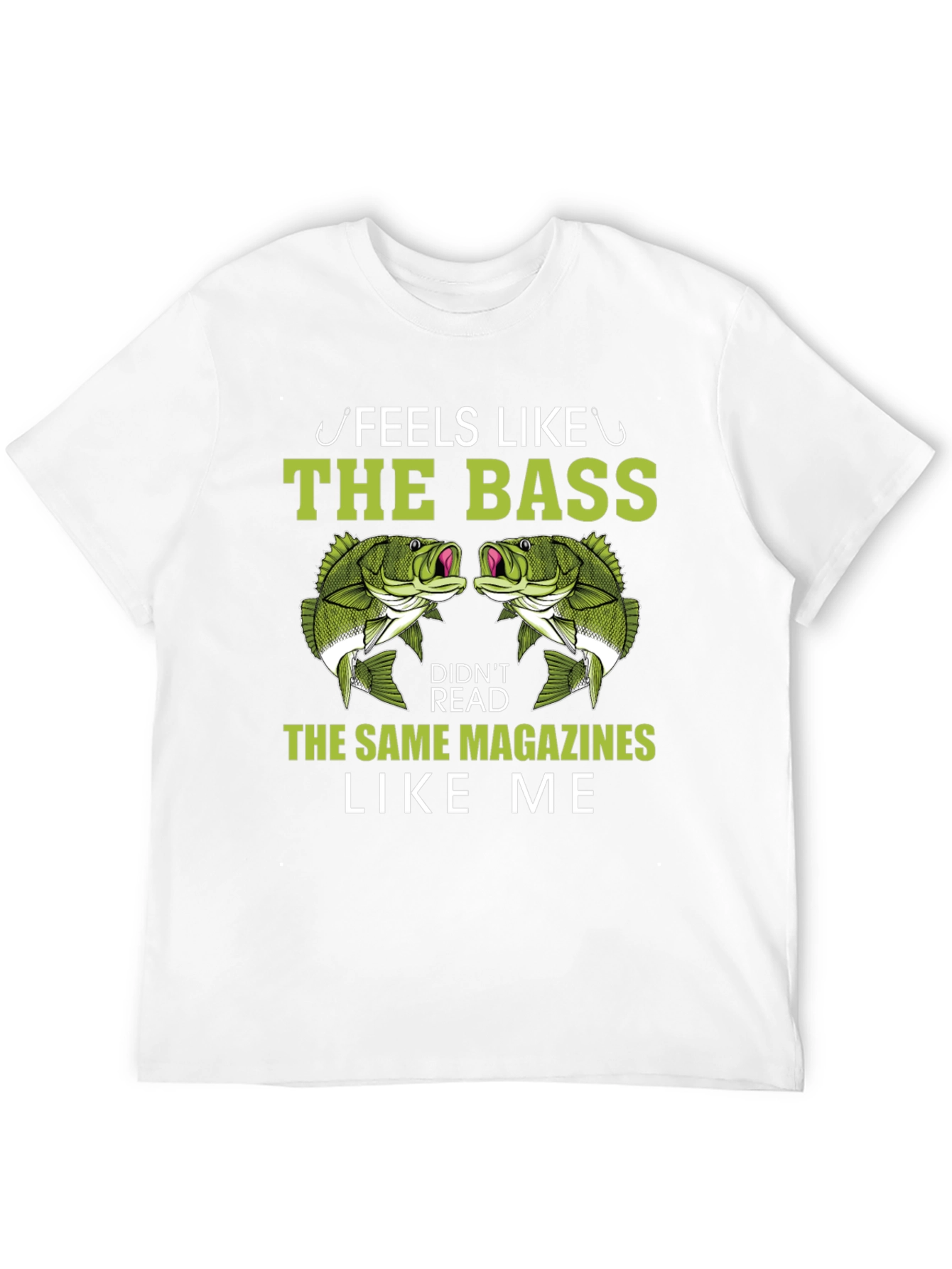 Funny Bass Fishing T-Shirt for Anglers