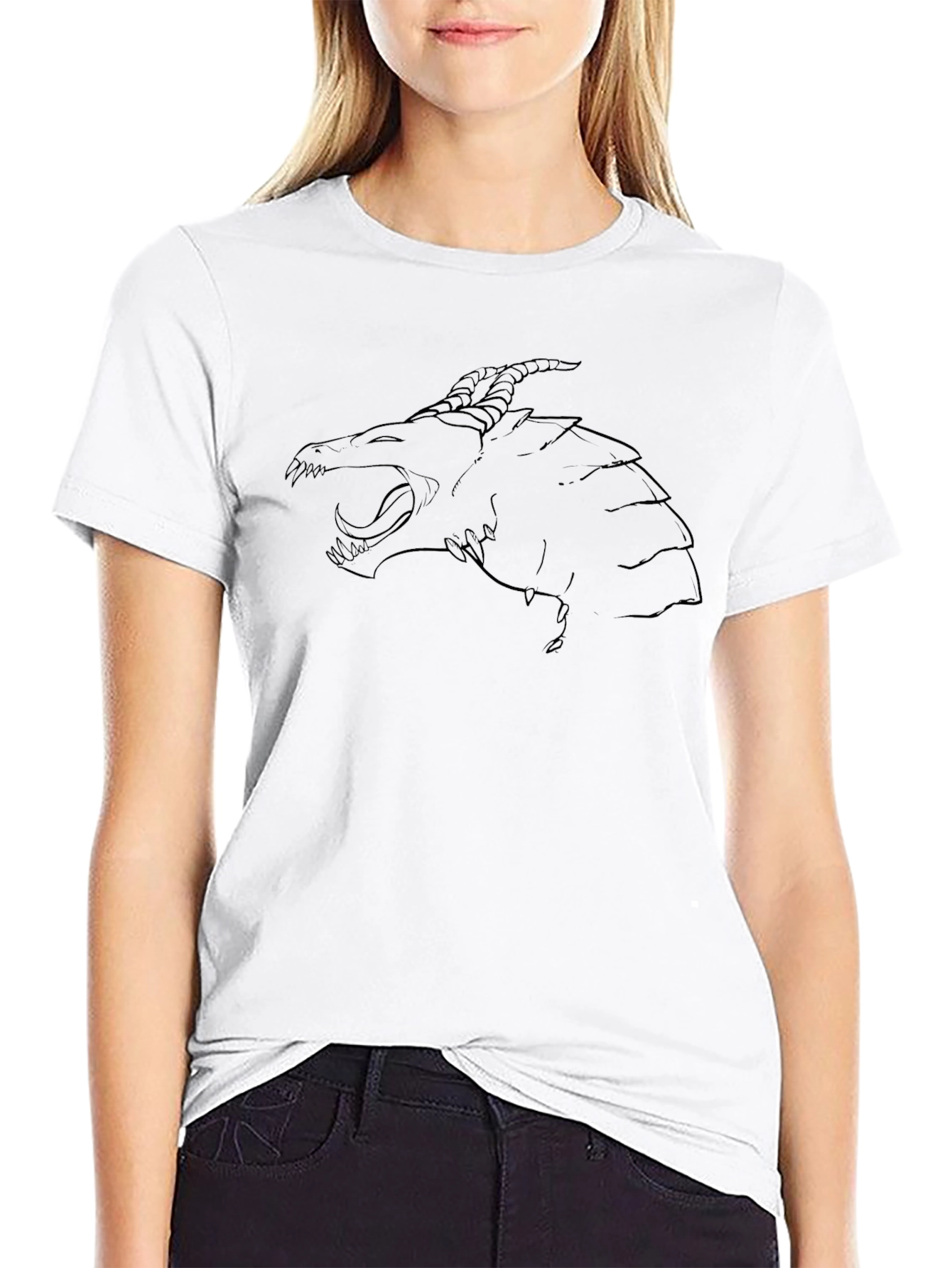 Dragon Graphic Black T-Shirt