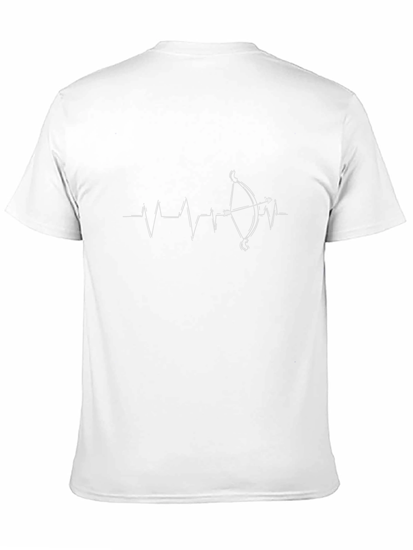 Archery Heartbeat T-Shirt - Black
