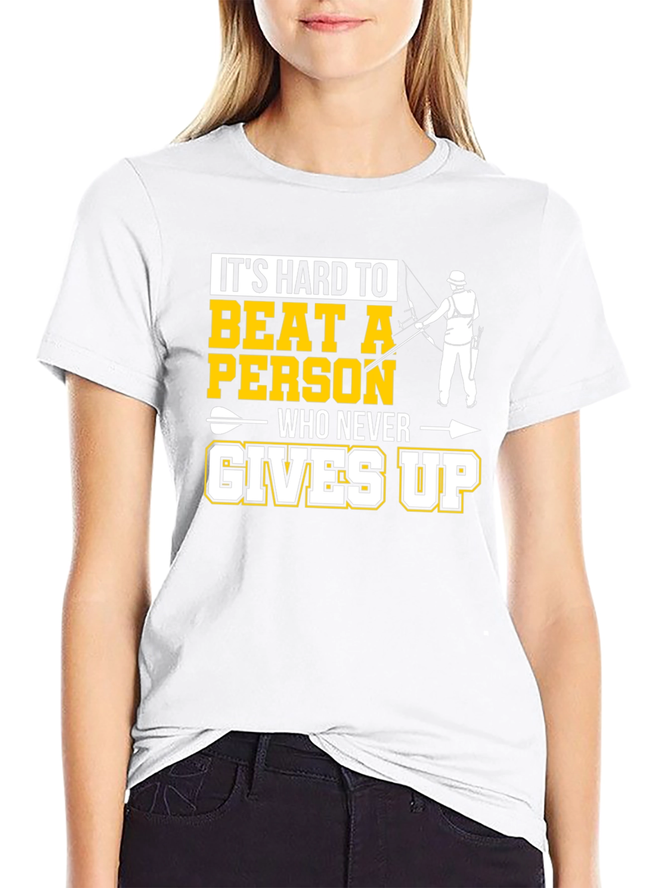Never Give Up Archery T-Shirt